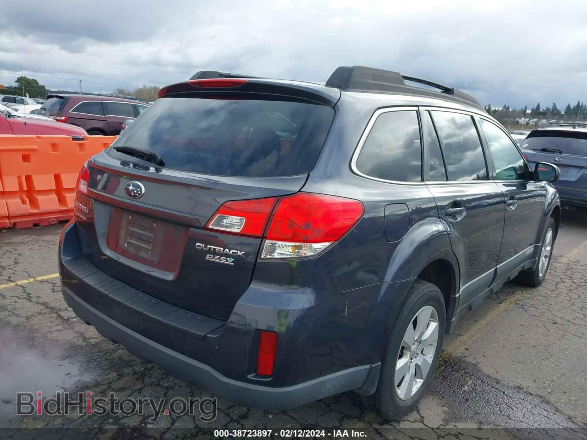 2010 SUBARU OUTBACK - VIN: 4S4BRBFC0A3351255 - Фото 4