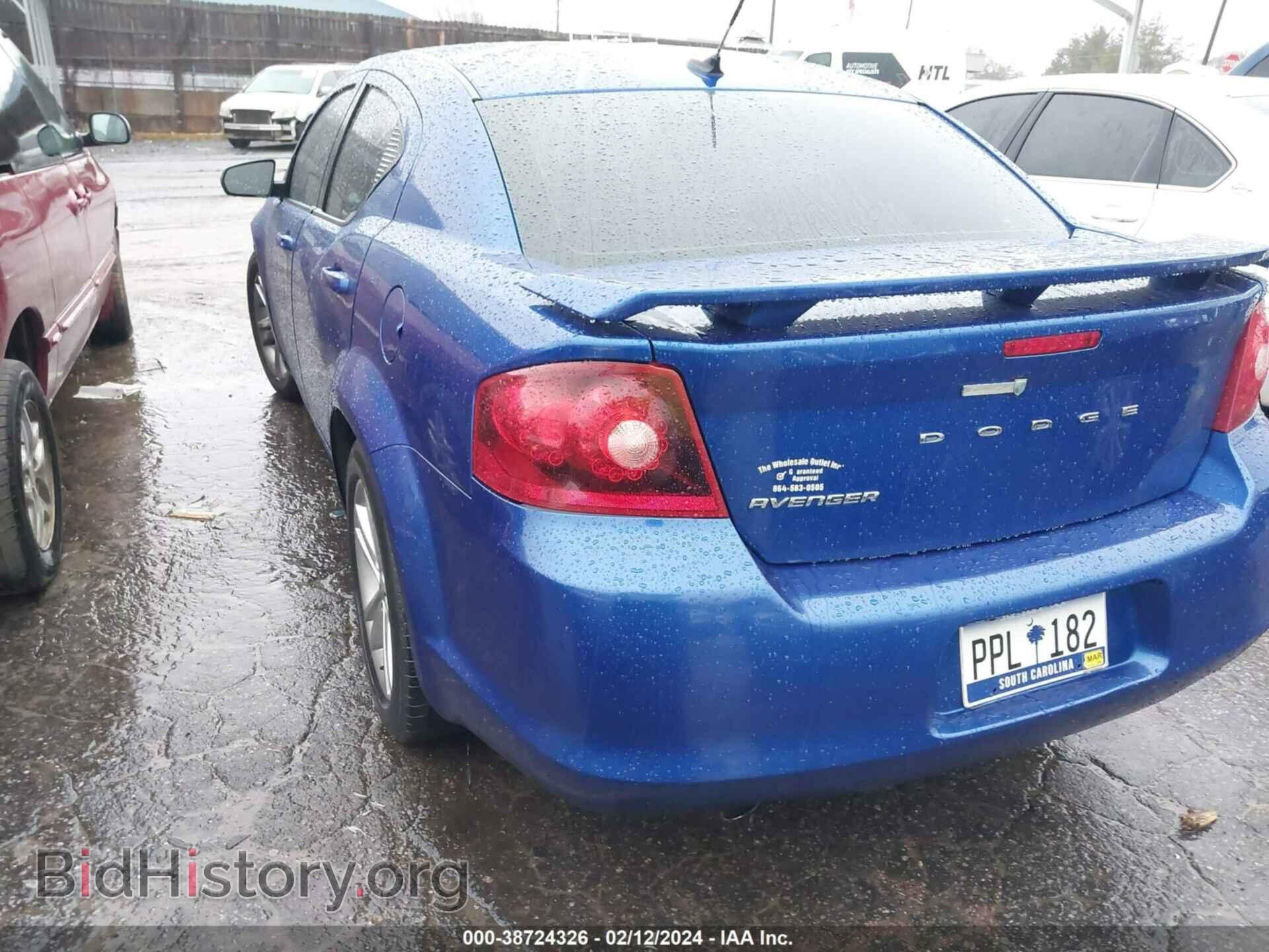 2013 DODGE AVENGER - VIN: 1C3CDZAG9DN771507 - Photo 3