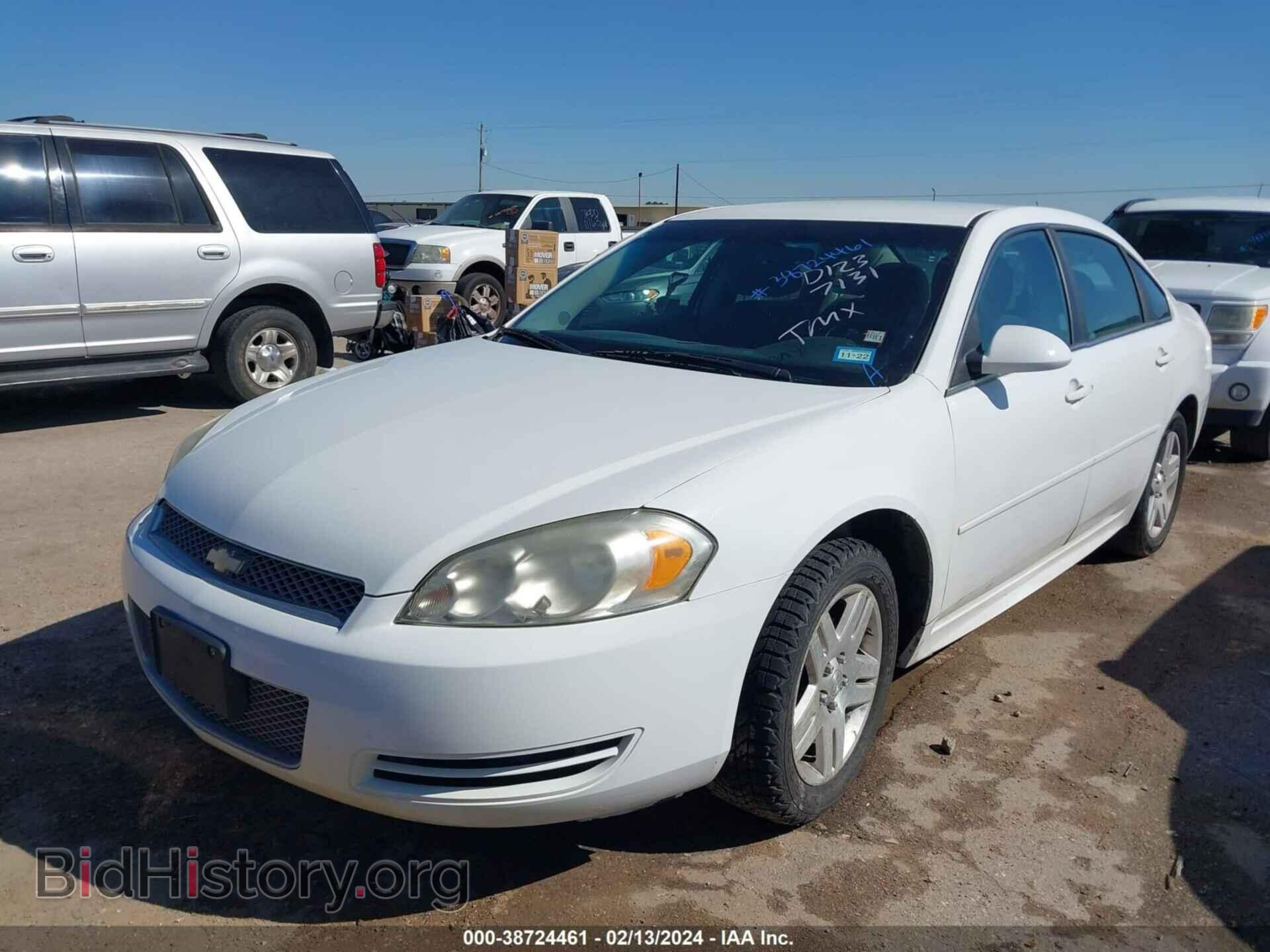 2013 CHEVROLET IMPALA - VIN: 2G1WG5E32D1237131 - Фото 2