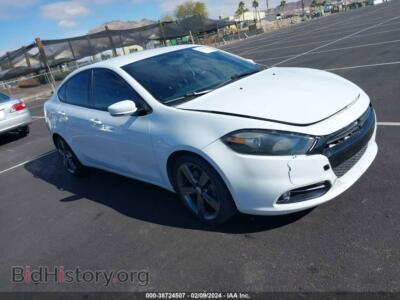 2015 Dodge DART GT, white — VIN 1C3CDFEB4FD253679, IAAI