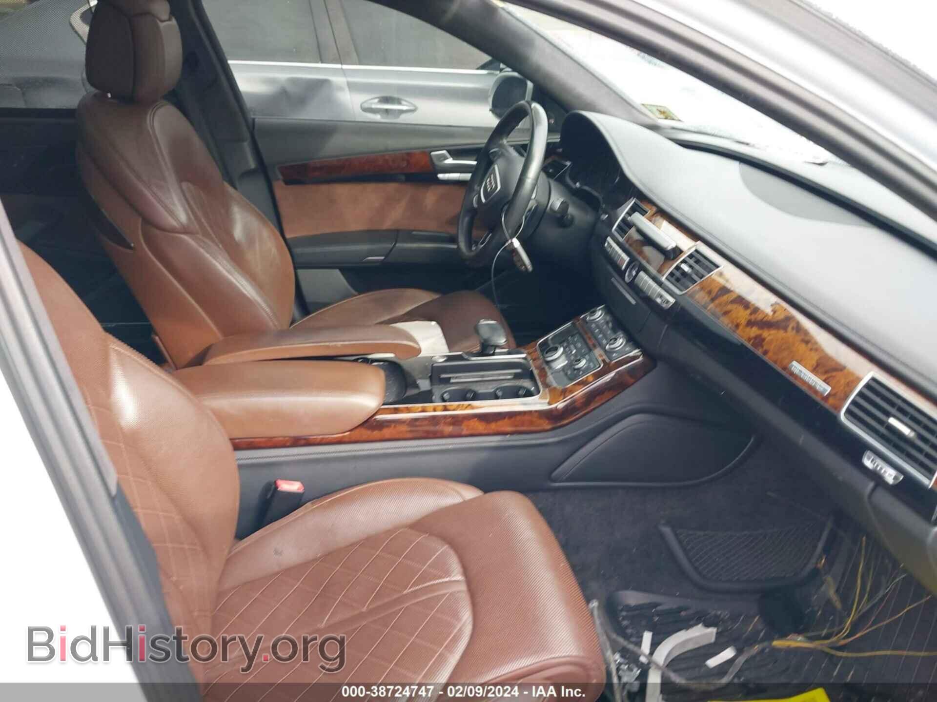 2014 AUDI A8 L - VIN: WAURGAFD9EN005207 - Фото 5