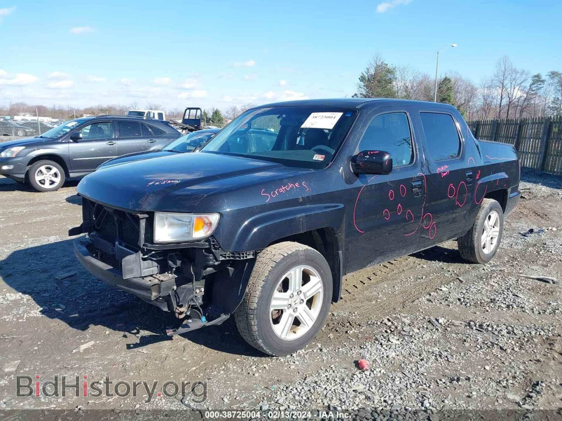 2009 HONDA RIDGELINE - VIN: 5FPYK16549B106818 - Фото 2