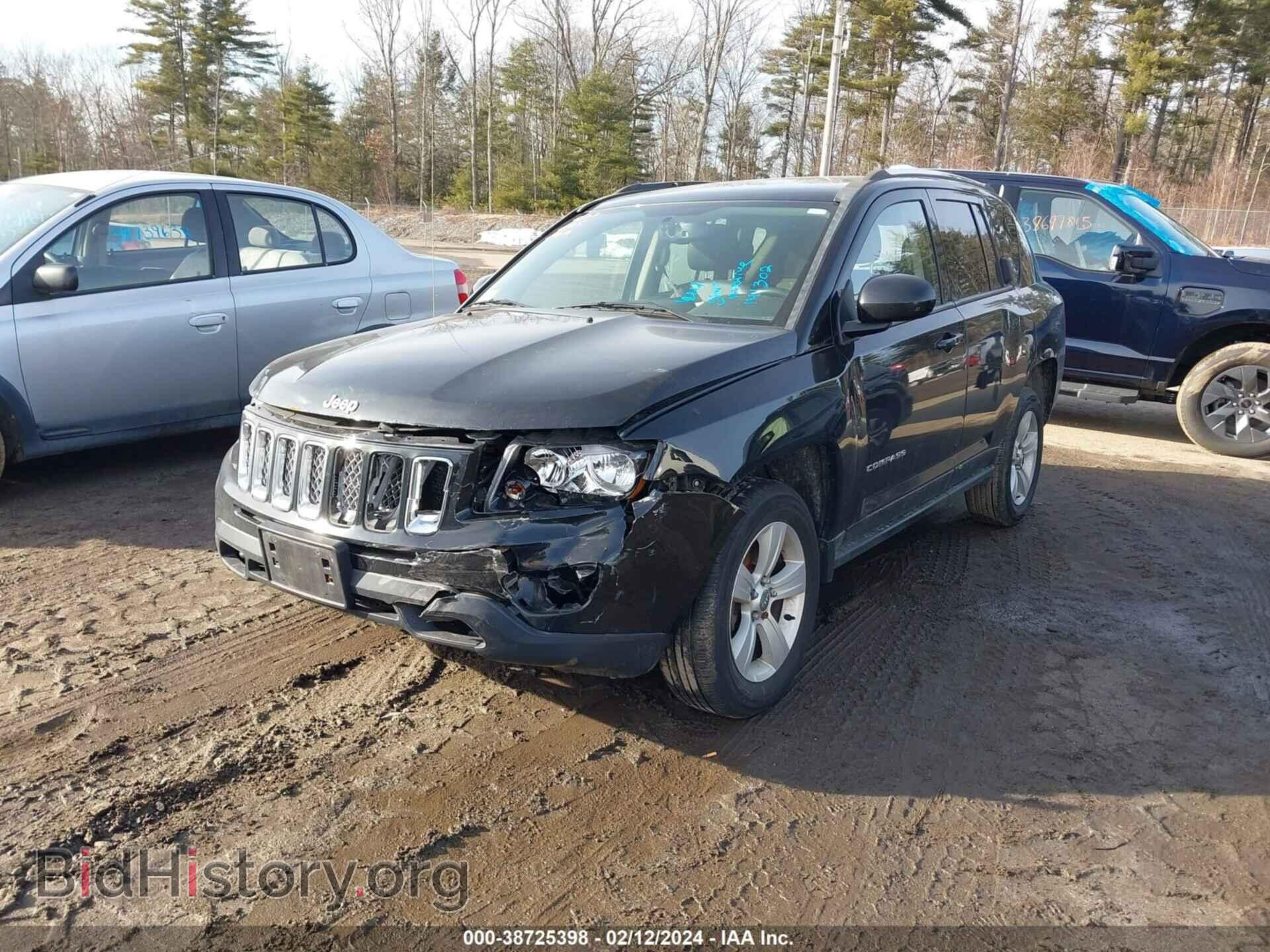 2015 JEEP COMPASS - VIN: 1C4NJDEB1FD106267 - Фото 2