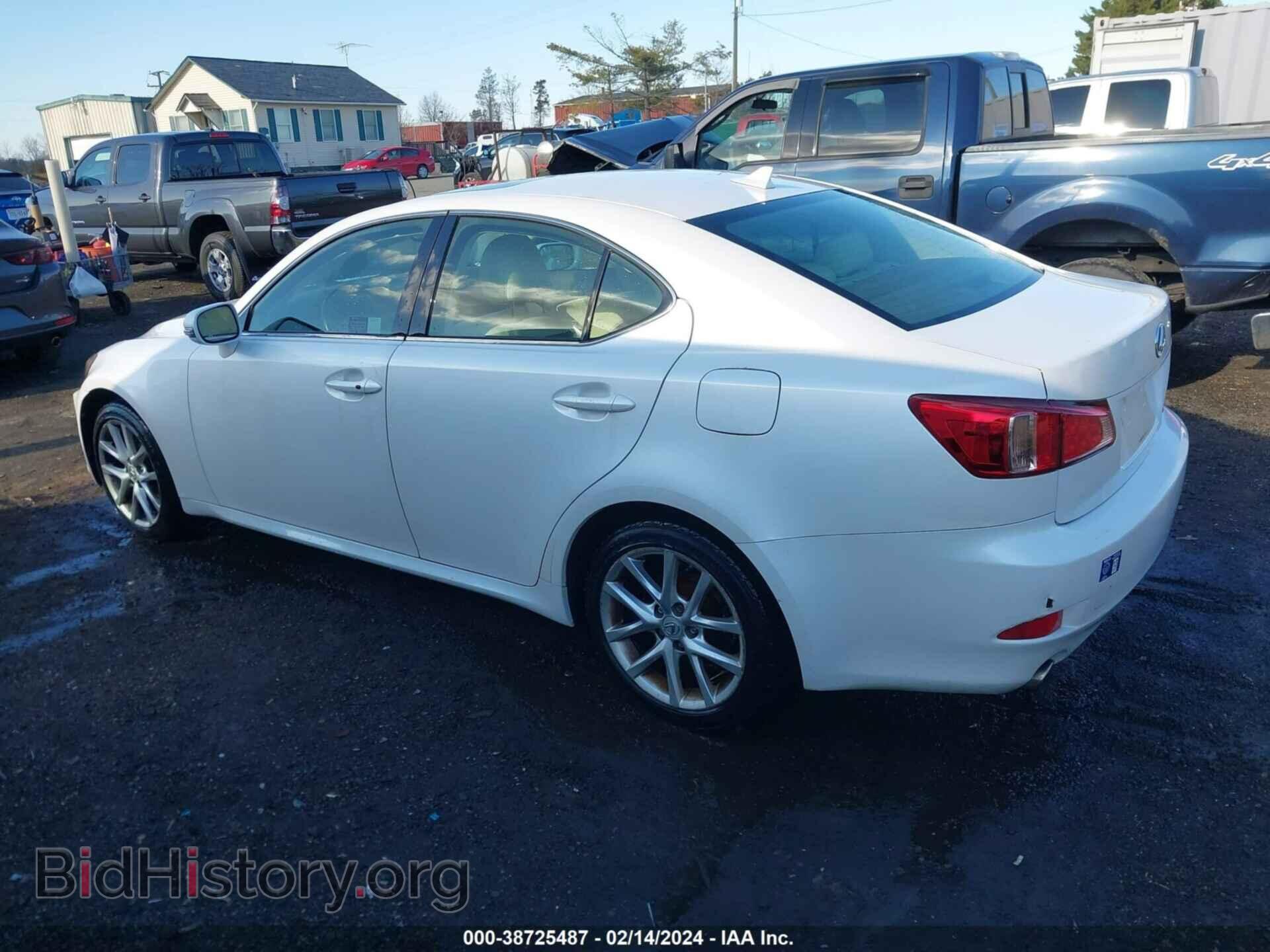 2012 LEXUS IS 250 - VIN: JTHCF5C20C5060503 - Фото 3