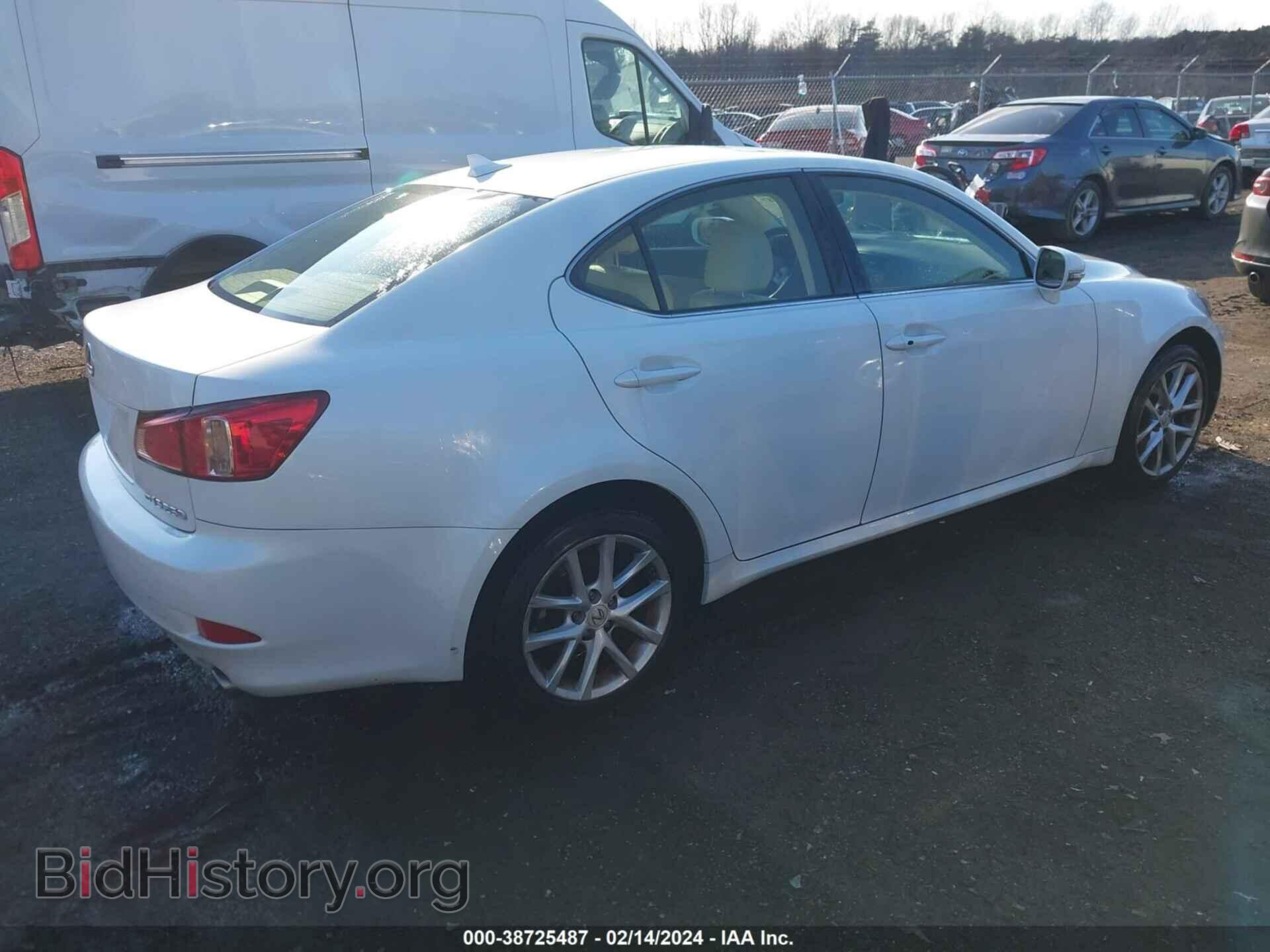 2012 LEXUS IS 250 - VIN: JTHCF5C20C5060503 - Фото 4