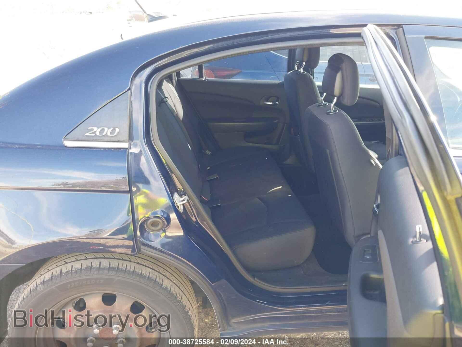 2014 CHRYSLER 200 - VIN: 1C3CCBAB1EN145269 - Фото 8