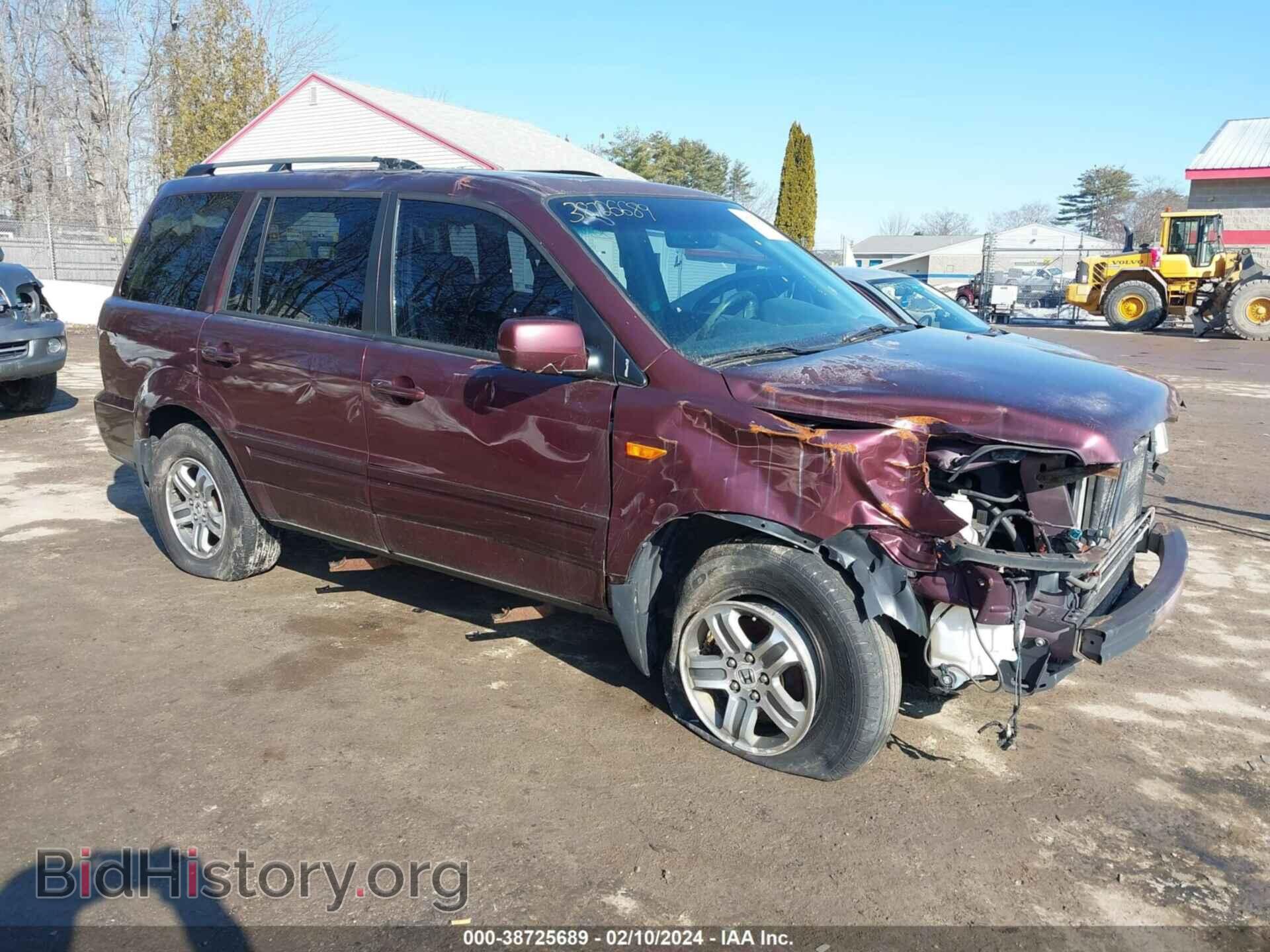 Photo 5FNYF18577B031491 - HONDA PILOT 2007