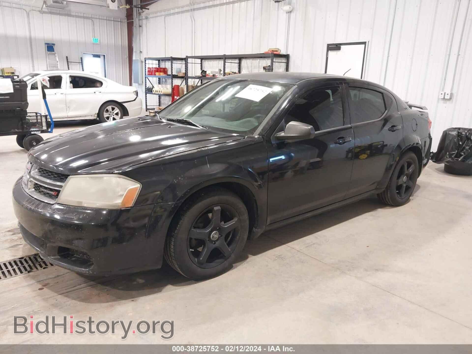 2014 DODGE AVENGER - VIN: 1C3CDZAGXEN138726 - Фото 2