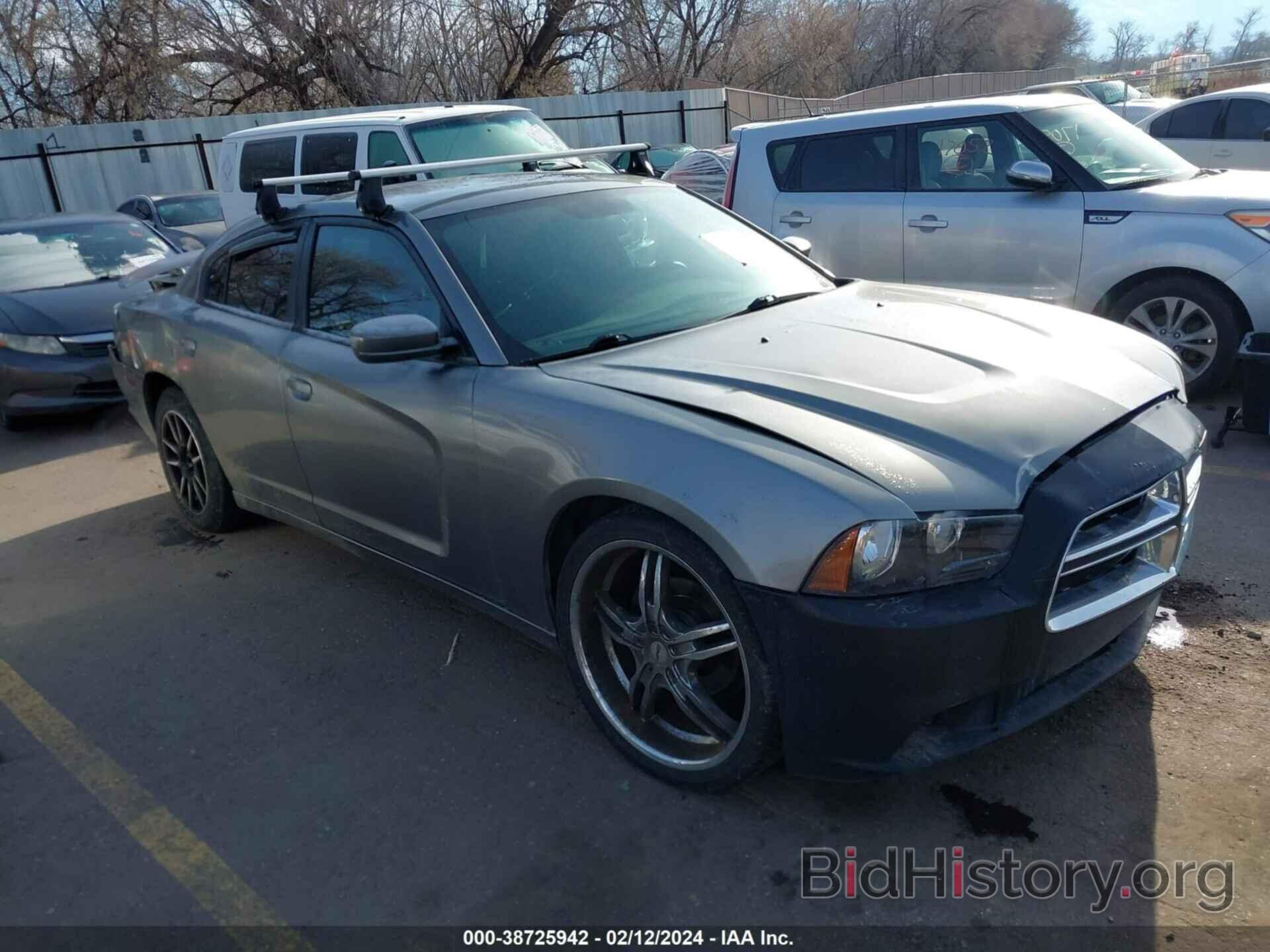 Photo 2C3CDXBG8CH296247 - DODGE CHARGER 2012