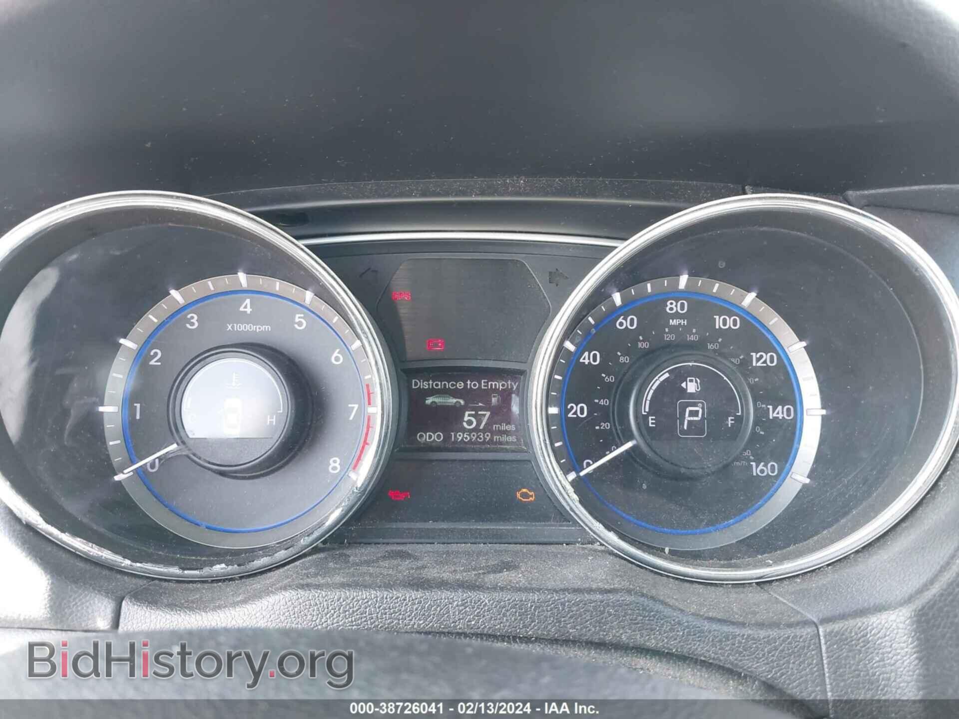 2013 HYUNDAI SONATA - VIN: 5NPEB4AC2DH792080 - Фото 7