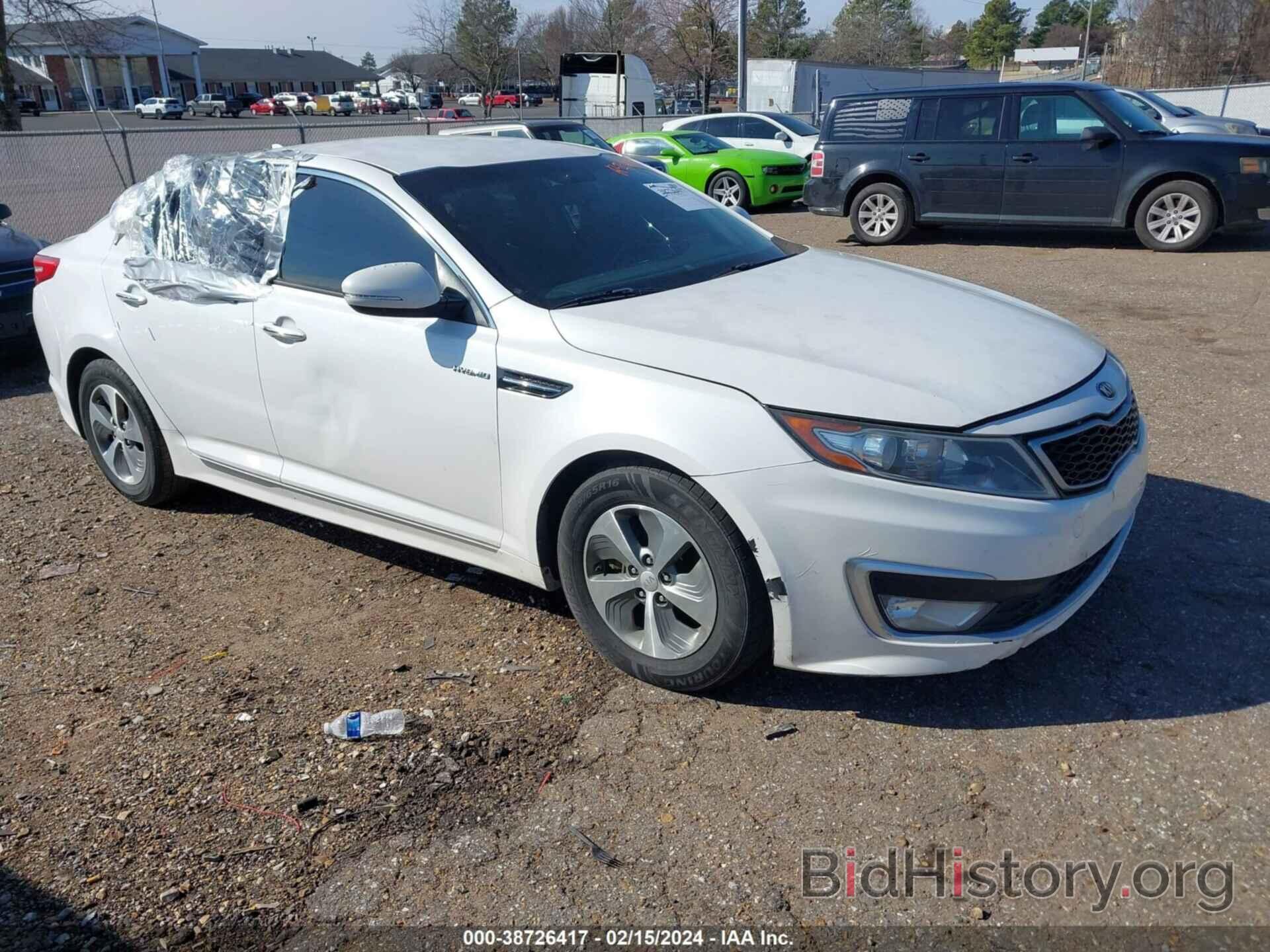 Фотография KNAGM4AD4D5052832 - KIA OPTIMA HYBRID 2013