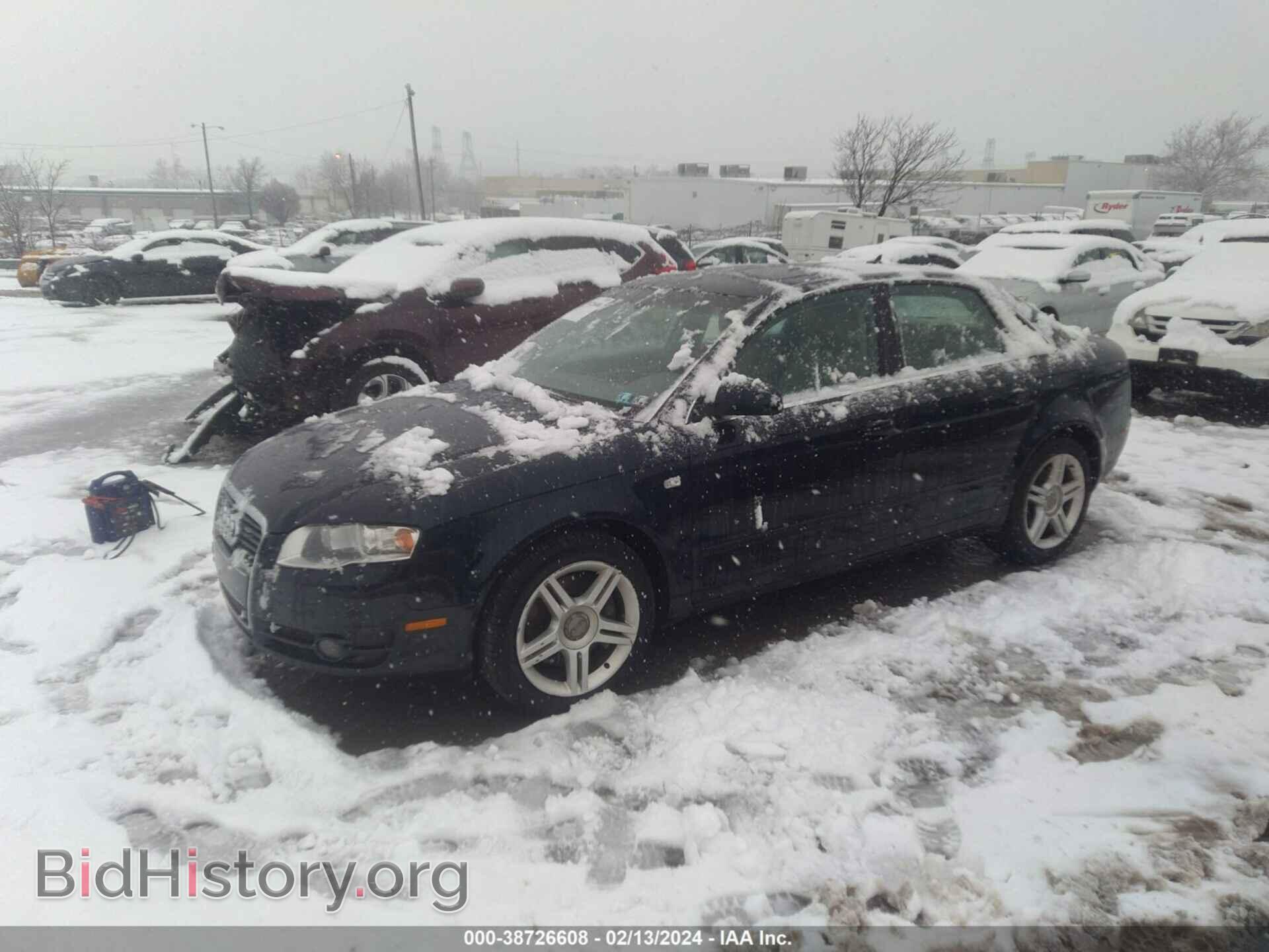 2007 AUDI A4 - VIN: WAUDF78E57A059975 - Фото 2