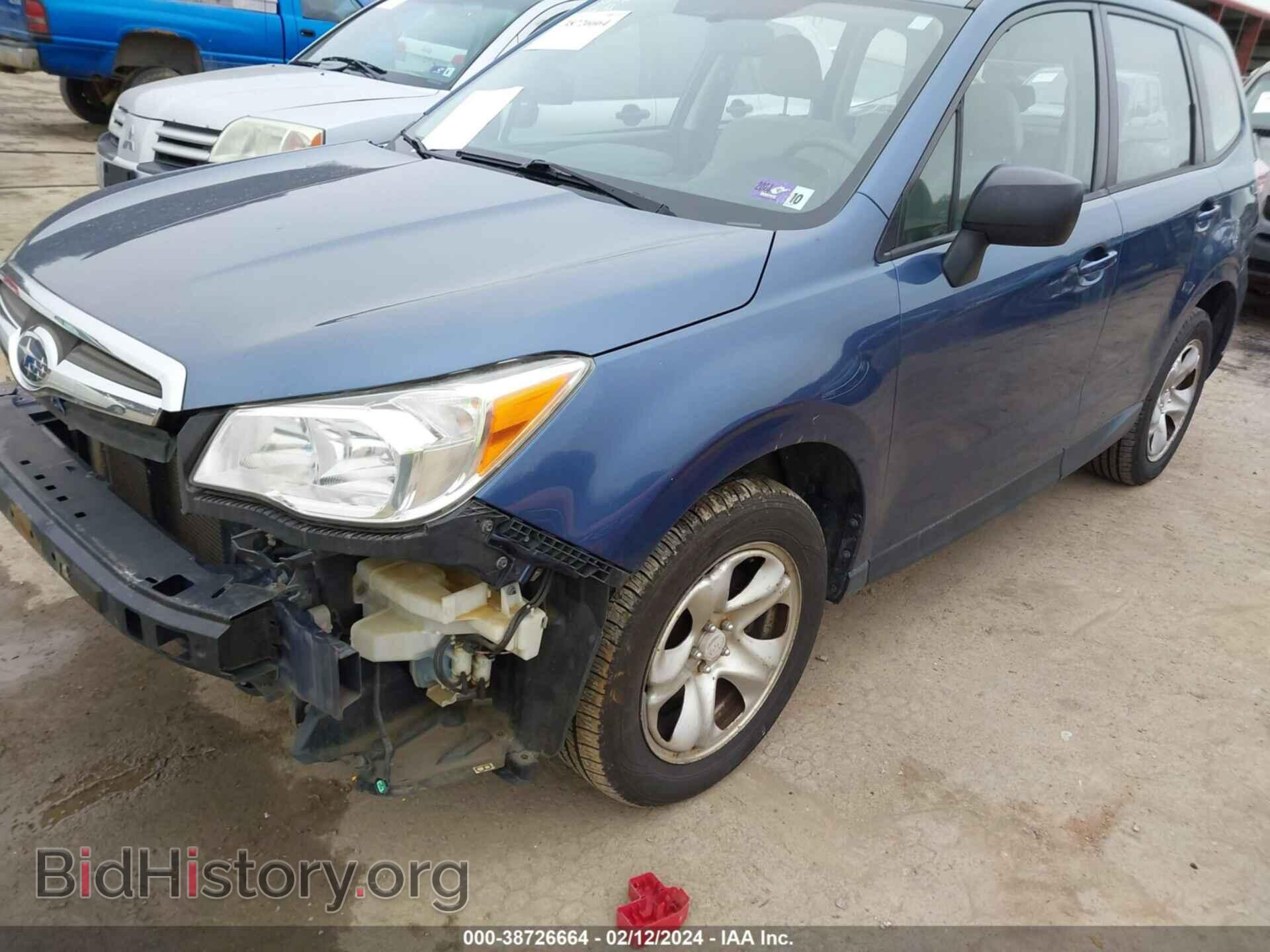 2014 SUBARU FORESTER - VIN: JF2SJAAC8EH456682 - Фото 2