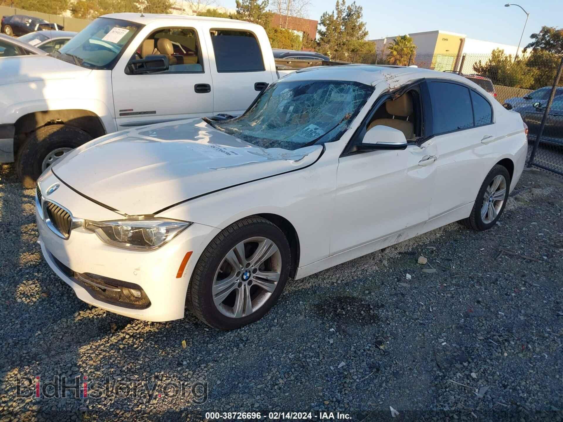 2016 BMW 328I - VIN: WBA8E9G55GNU28537 - Фото 2