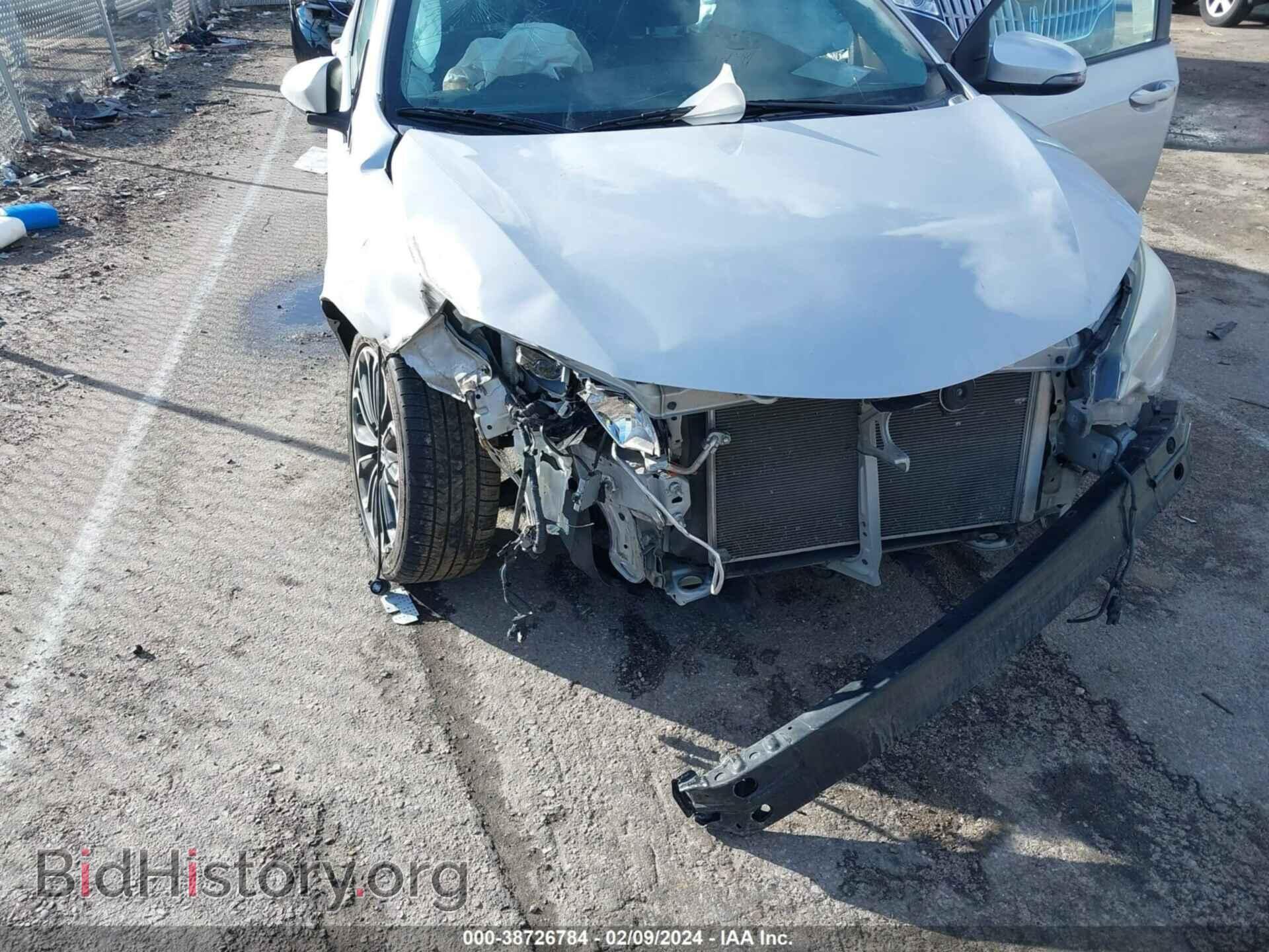 2015 TOYOTA COROLLA - VIN: 2T1BURHEXFC340160 - Фото 6