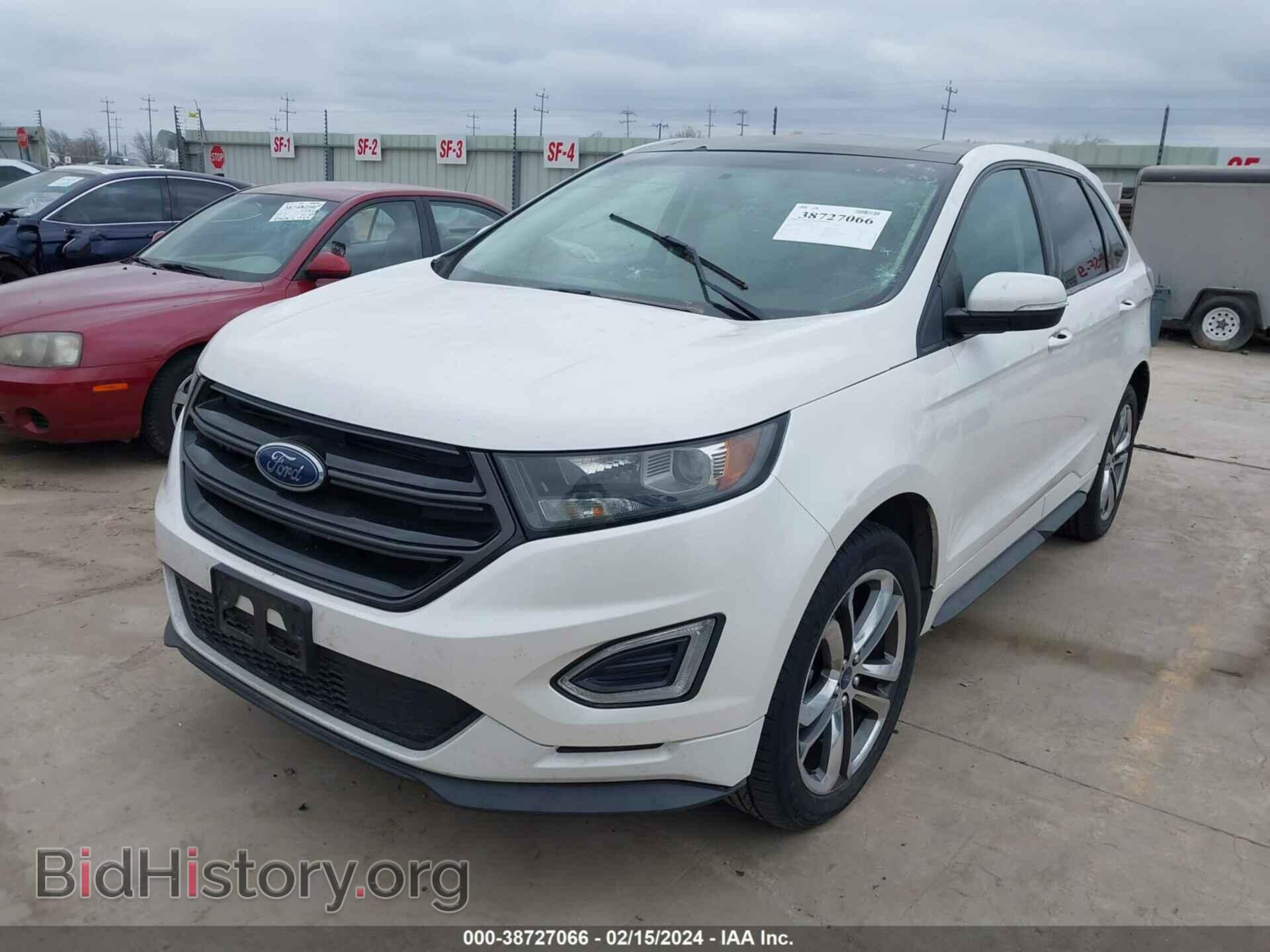 2015 FORD EDGE - VIN: 2FMTK4AP6FBB02660 - Фото 2