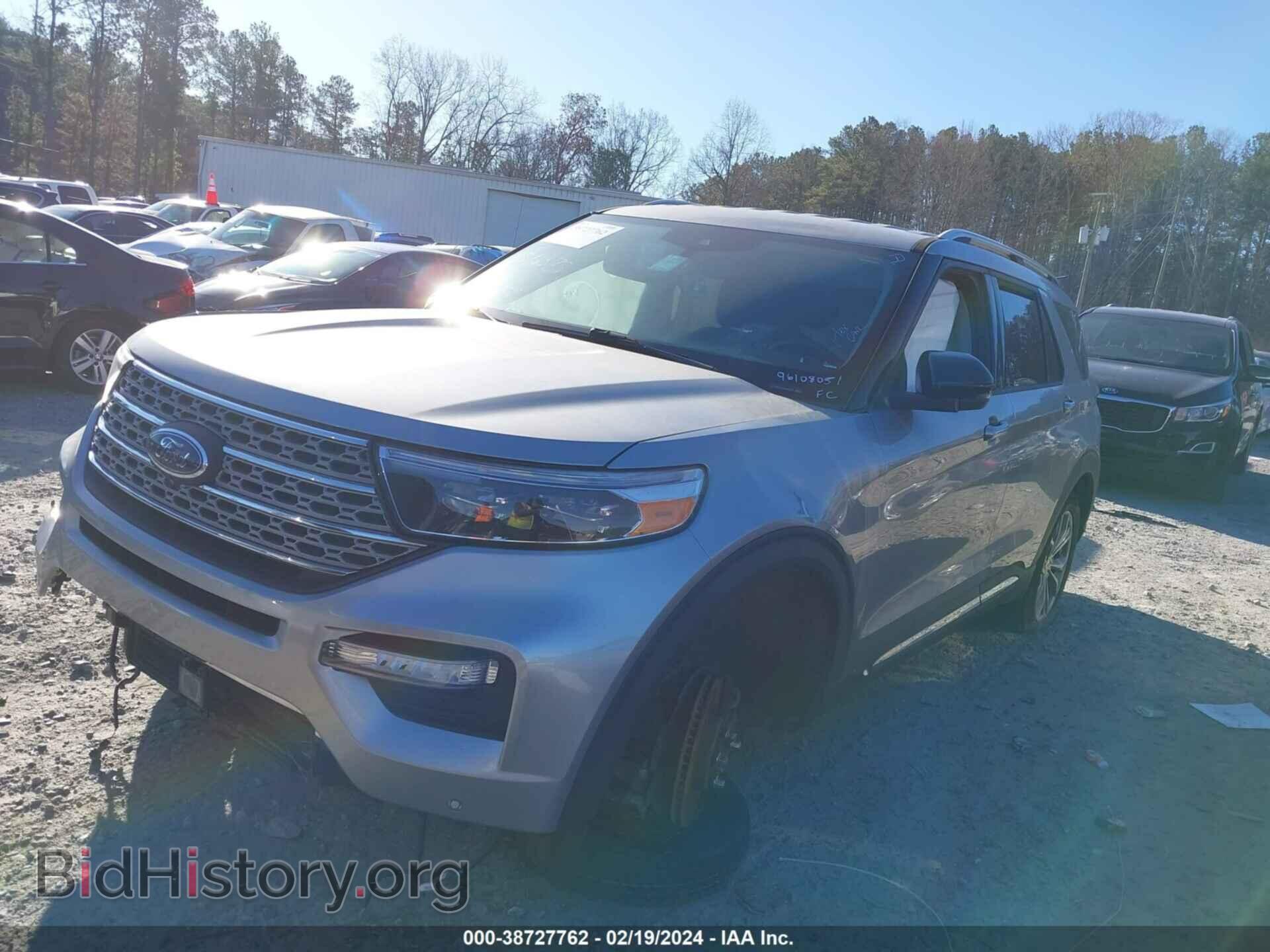 2021 FORD EXPLORER - VIN: 1FMSK7FH6MGB06373 - Фото 2