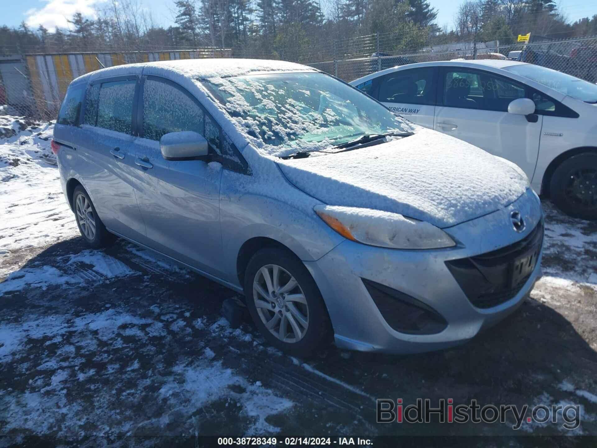 Photo JM1CW2BL8C0113925 - MAZDA MAZDA5 2012