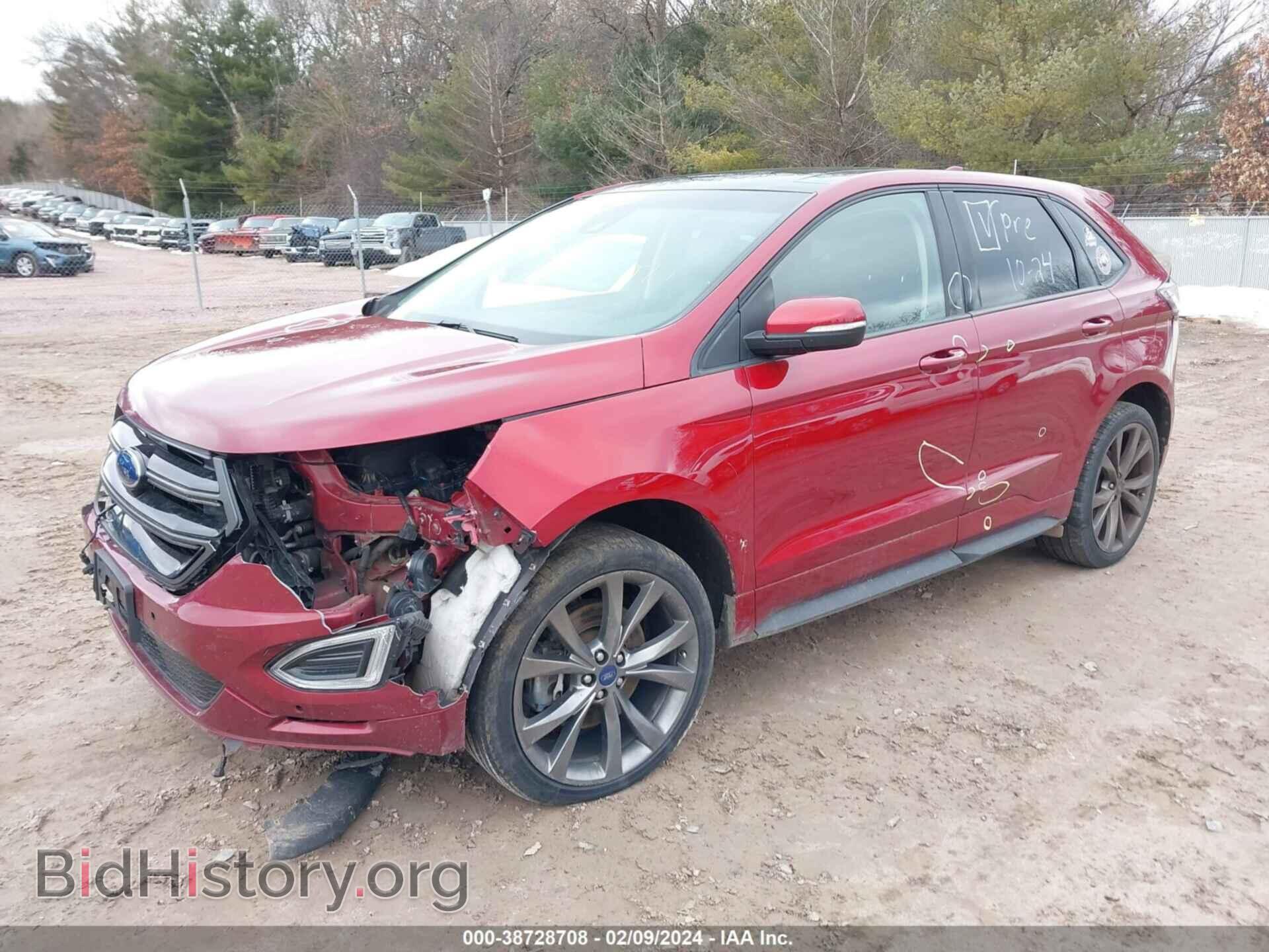 2016 FORD EDGE - VIN: 2FMPK4AP4GBC21133 - Фото 2