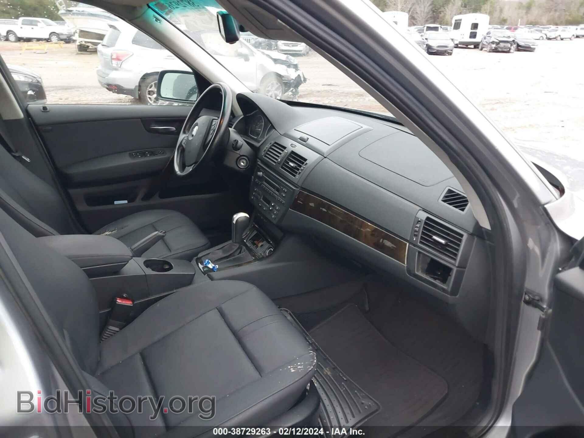 2008 BMW X3 - VIN: WBXPC93458WJ20929 - Фото 5
