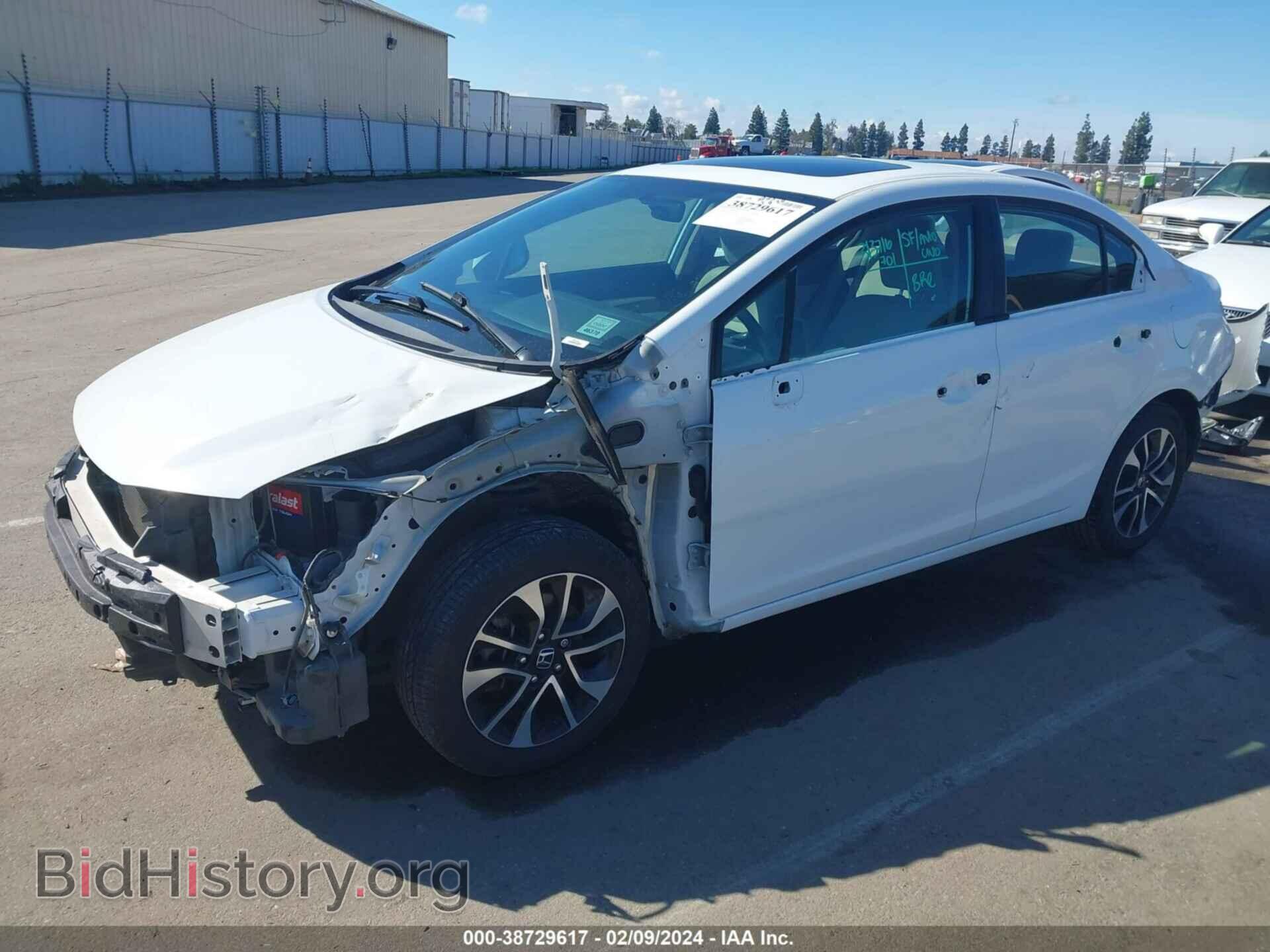 2013 HONDA CIVIC - VIN: 19XFB2F89DE268054 - Фото 2