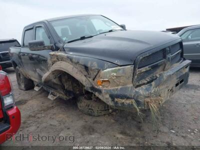 2012 RAM 1500 ST, черный — VIN 1C6RD7KT0CS223294, IAAI