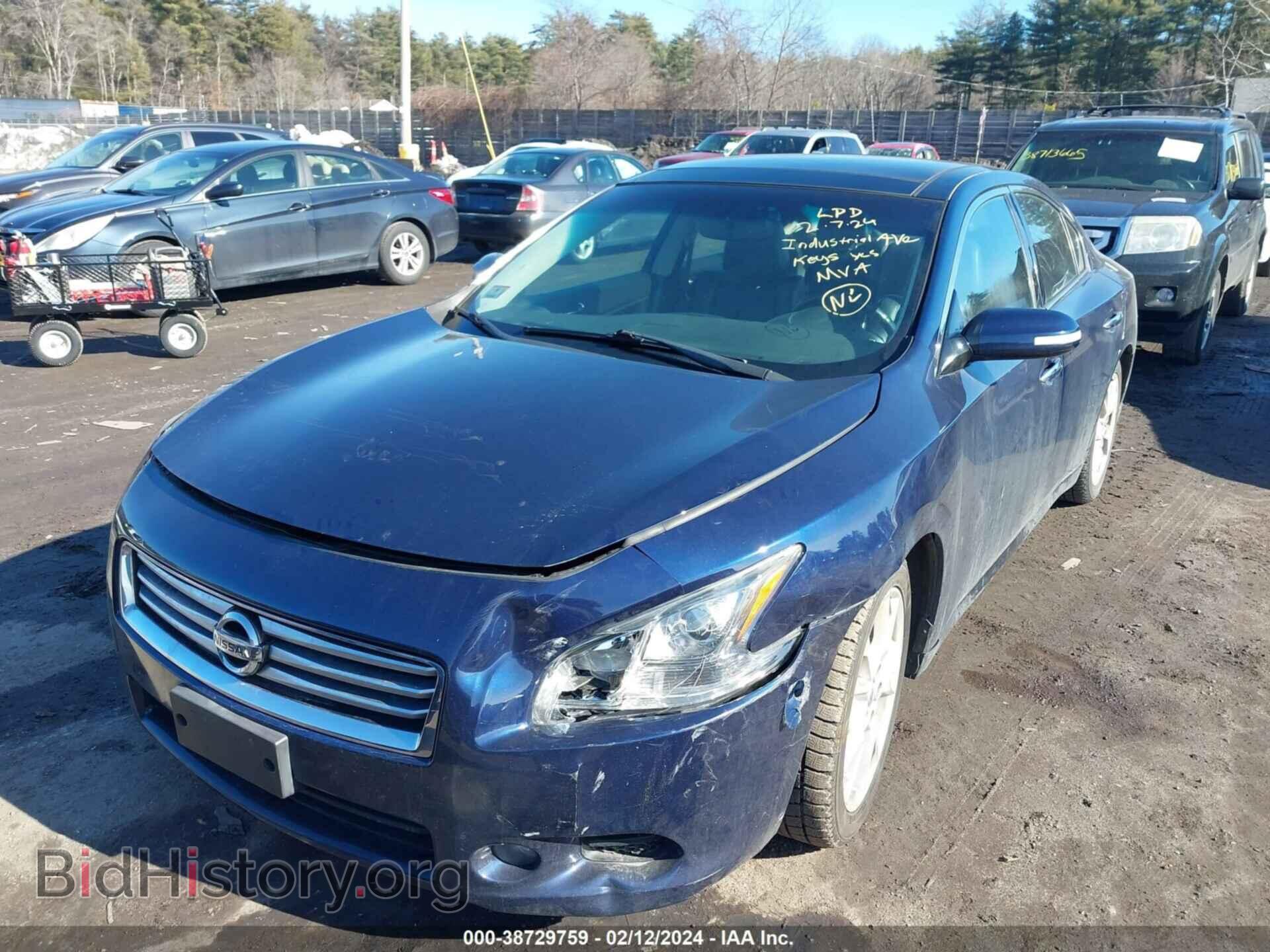 2012 NISSAN MAXIMA - VIN: 1N4AA5AP3CC866679 - Фото 2