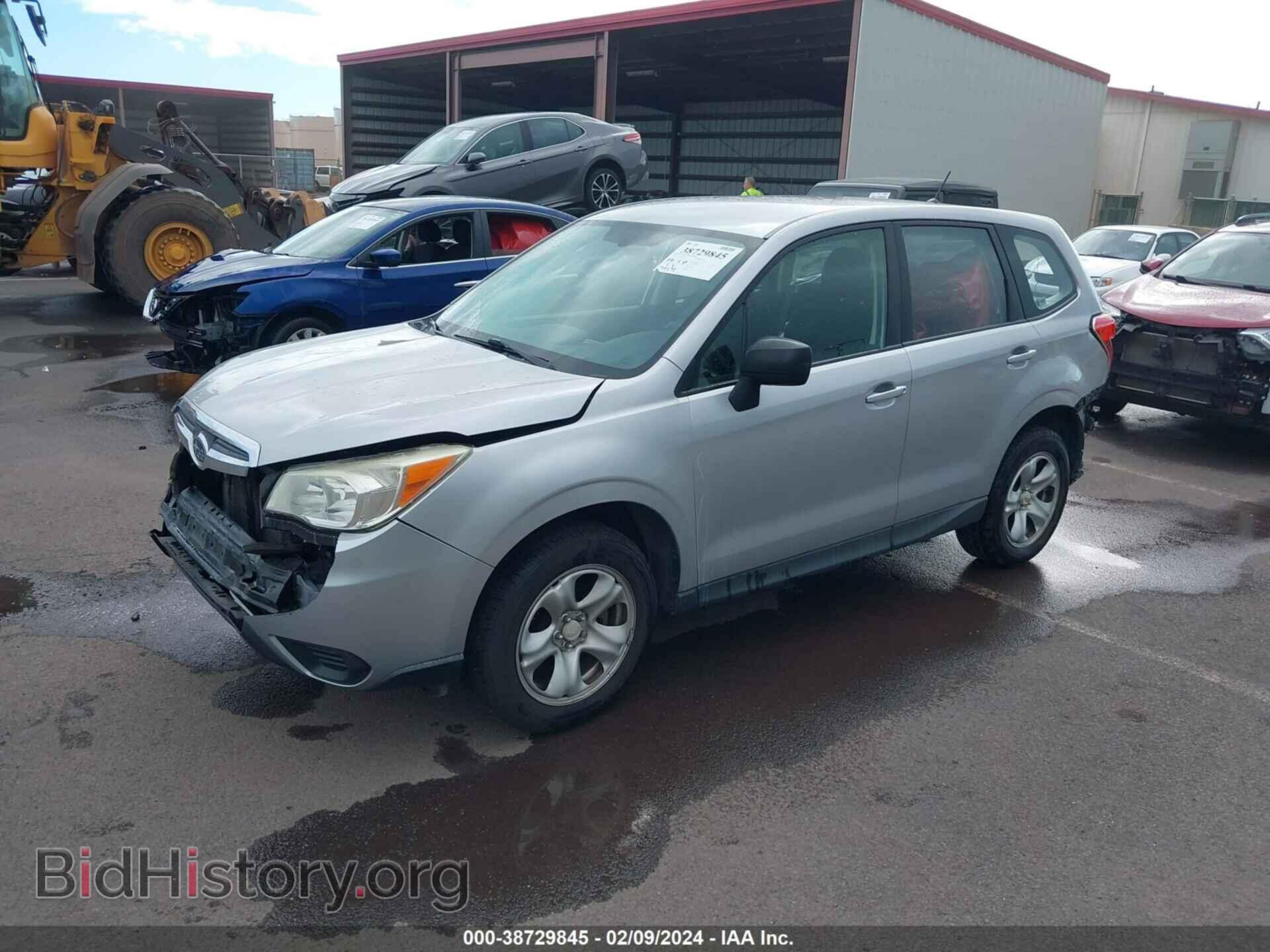 2014 SUBARU FORESTER - VIN: JF2SJAAC6EH432414 - Фото 2