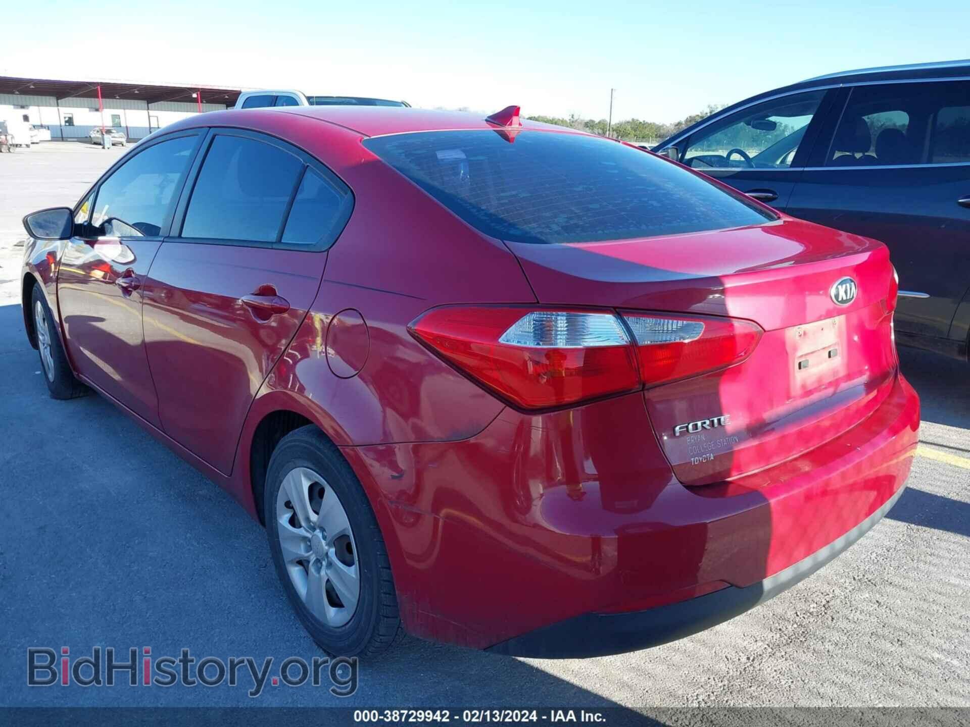 2016 KIA FORTE - VIN: KNAFK4A61G5562403 - Фото 3