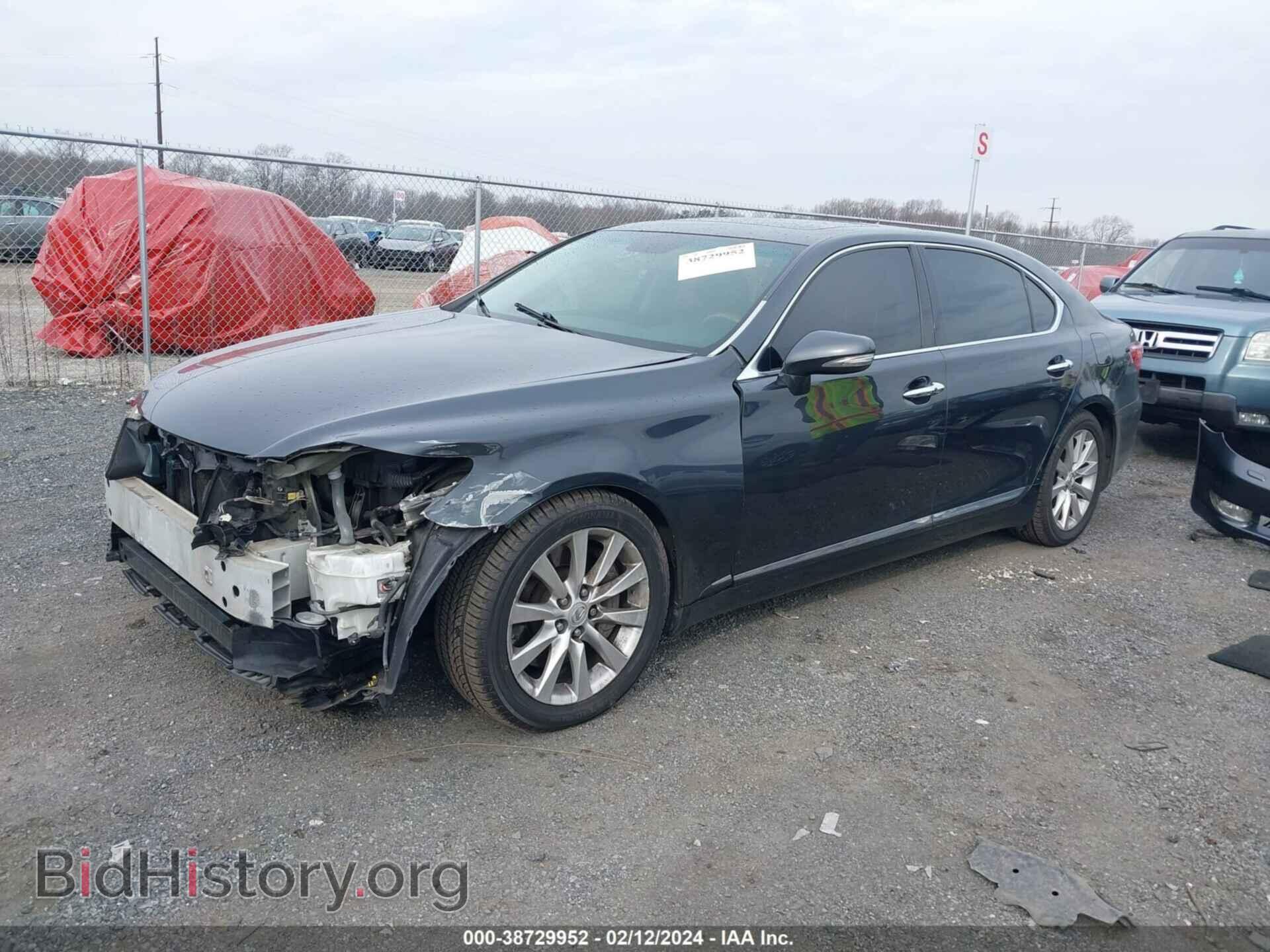 2010 LEXUS LS 460 - VIN: JTHDL5EFXA5001372 - Фото 2