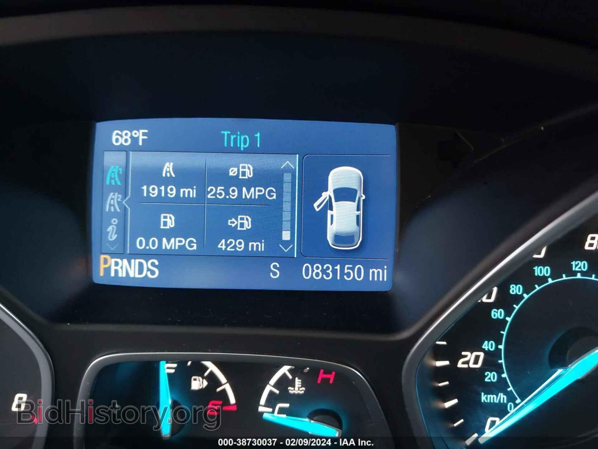 2014 FORD ESCAPE - VIN: 1FMCU0F74EUD73558 - Photo 7