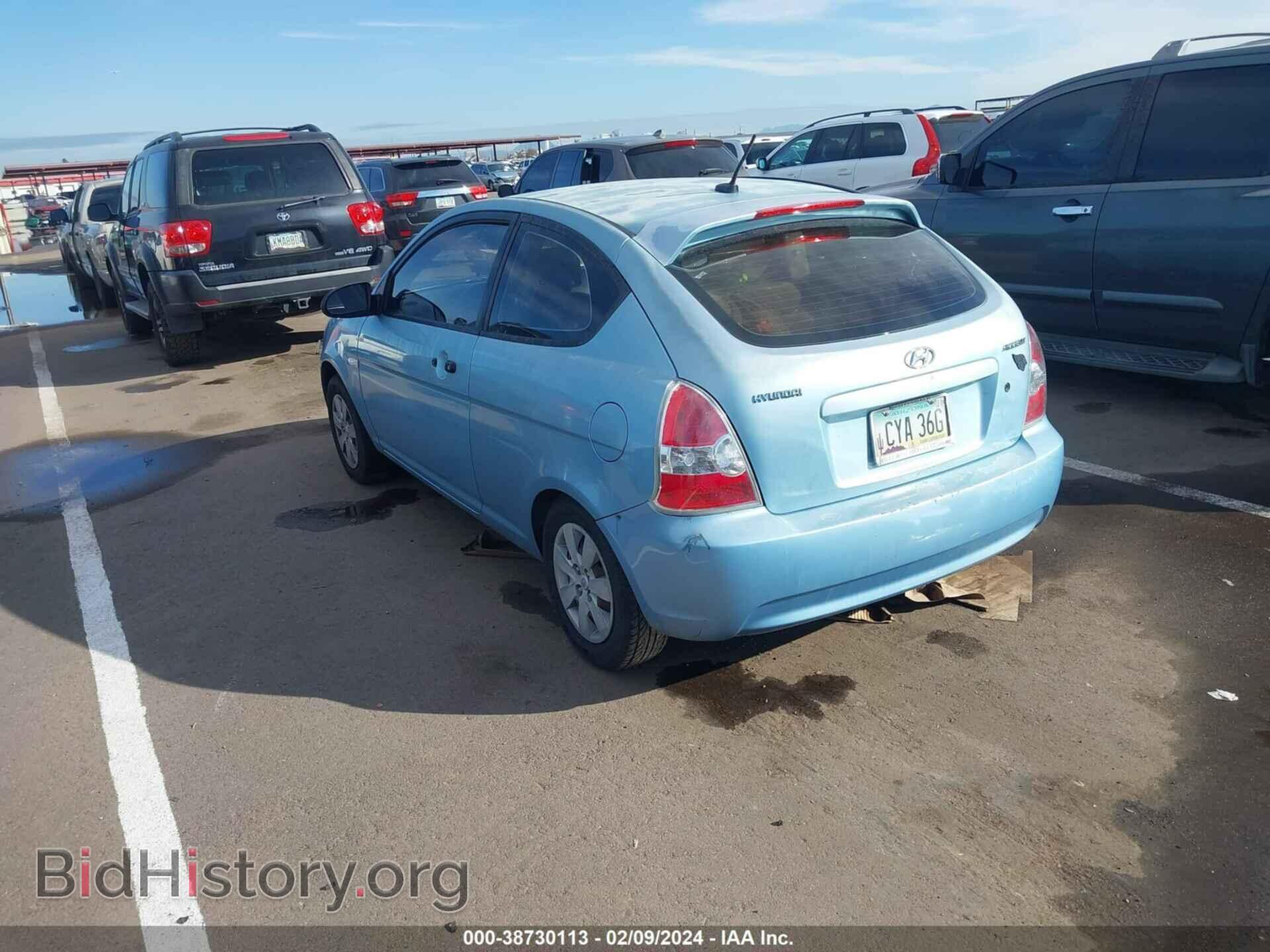 2008 HYUNDAI ACCENT - VIN: KMHCM36C38U081435 - Фото 3