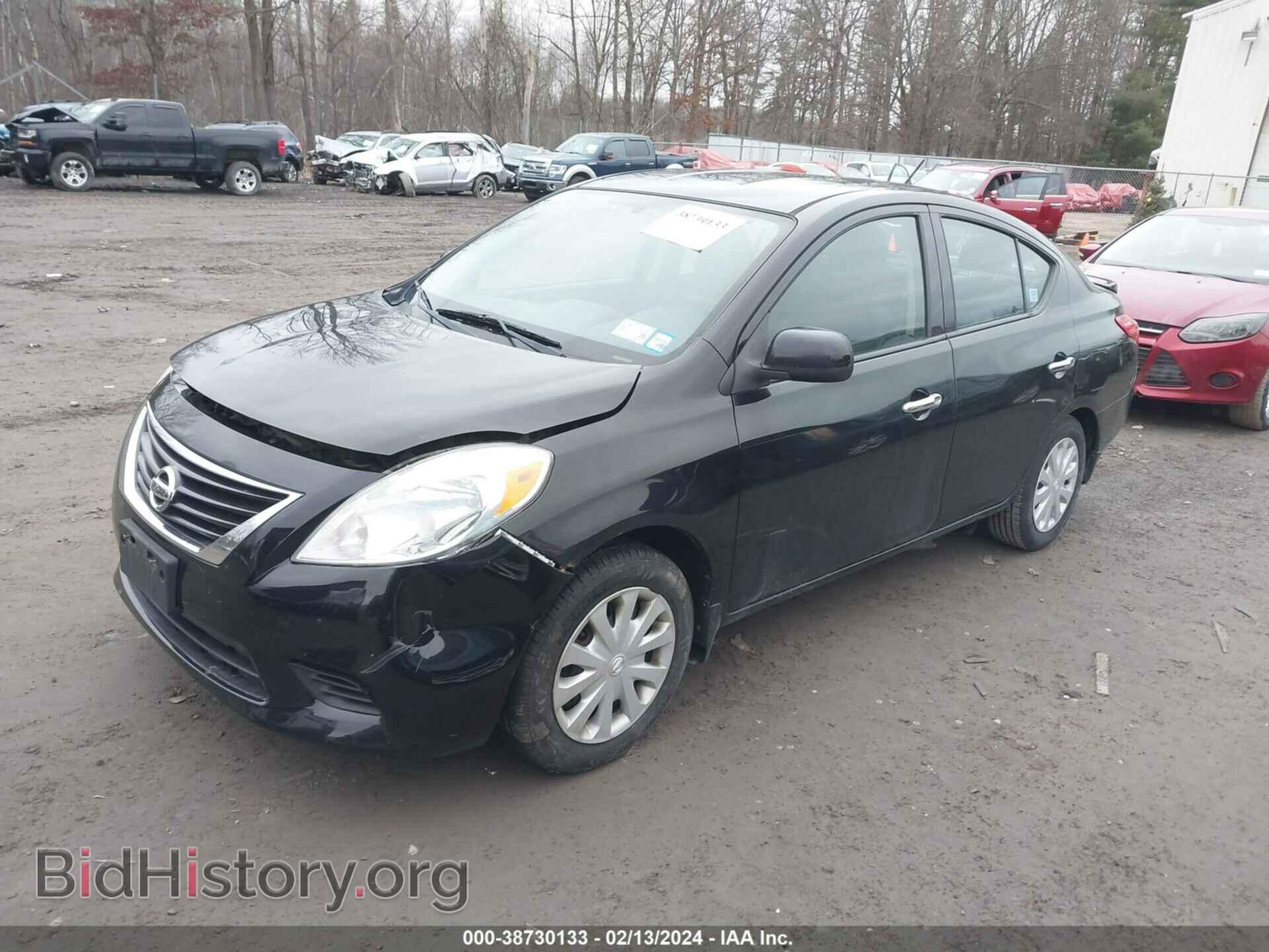 2014 NISSAN VERSA - VIN: 3N1CN7APXEL818092 - Фото 2