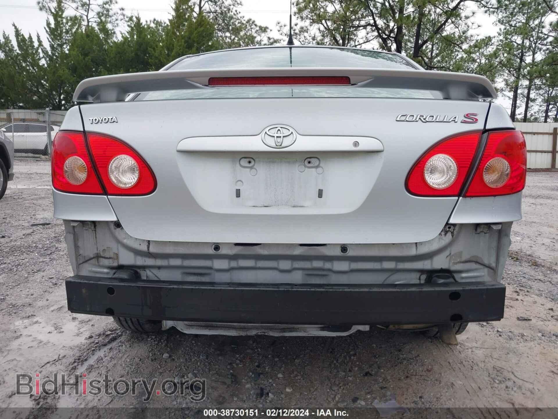 2006 TOYOTA COROLLA - VIN: 2T1BR32E36C705642 - Фото 6