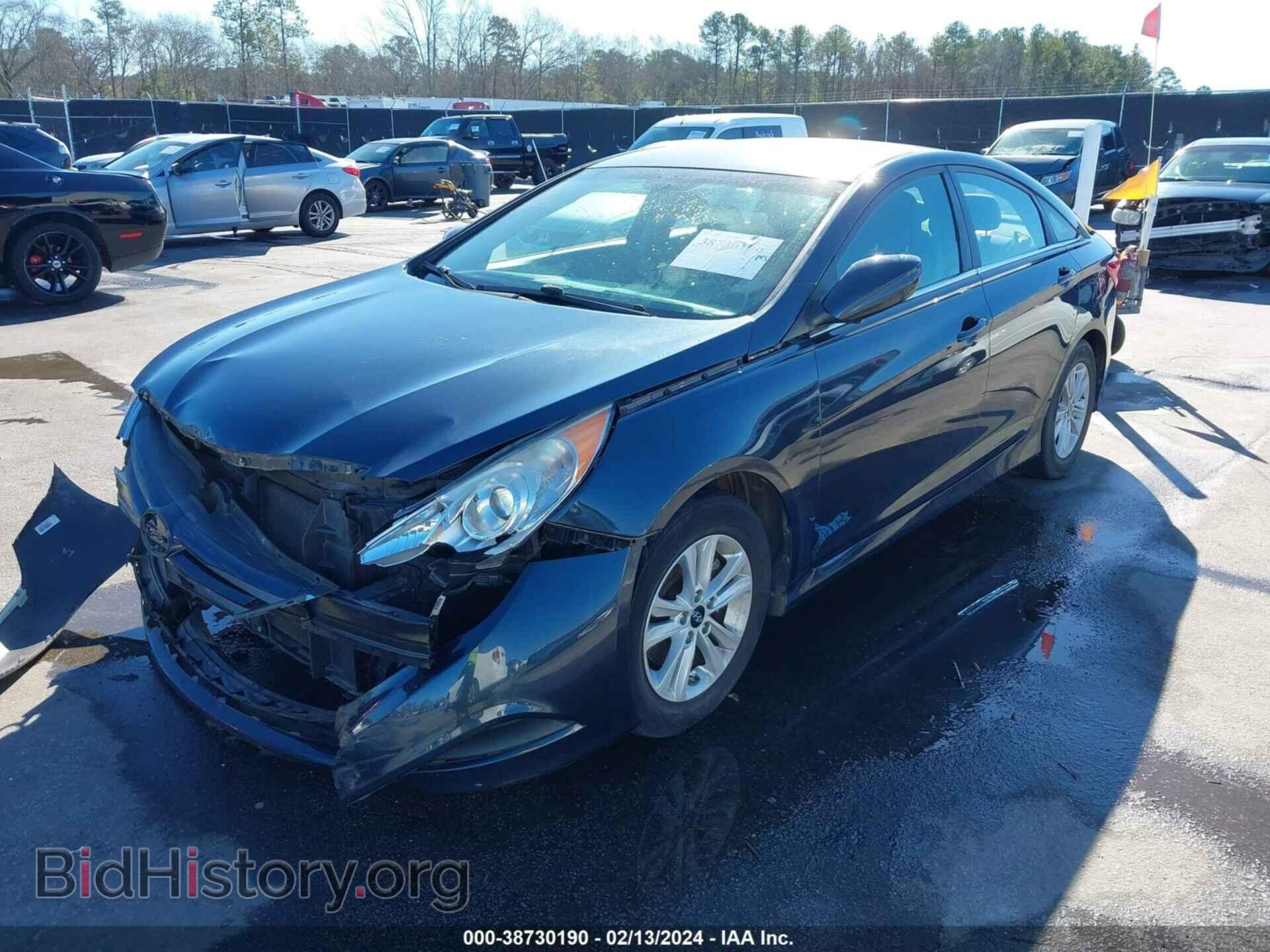 2014 HYUNDAI SONATA - VIN: 5NPEB4AC8EH890161 - Фото 2