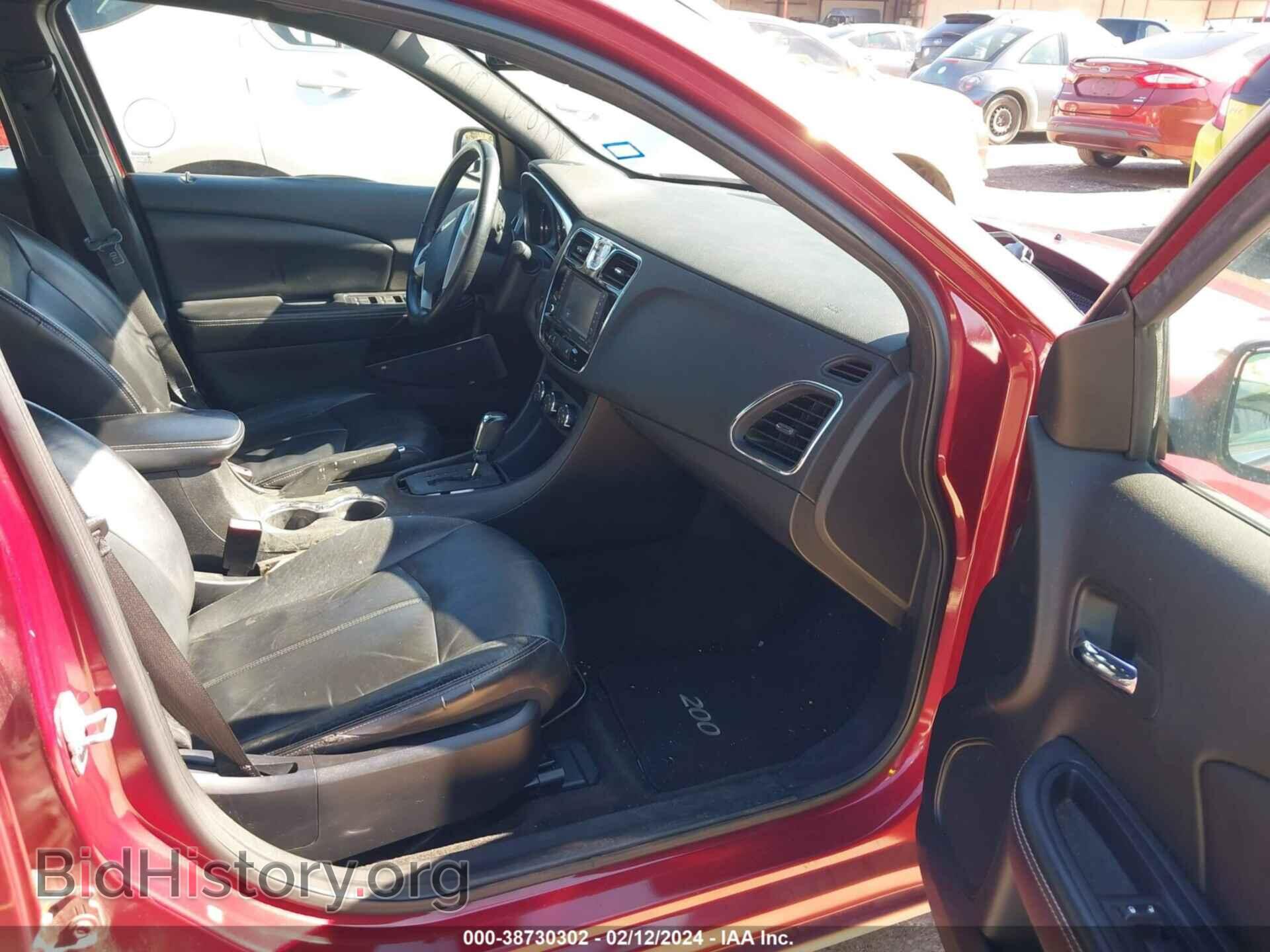 2012 CHRYSLER 200 - VIN: 1C3CCBCB2CN206235 - Фото 5