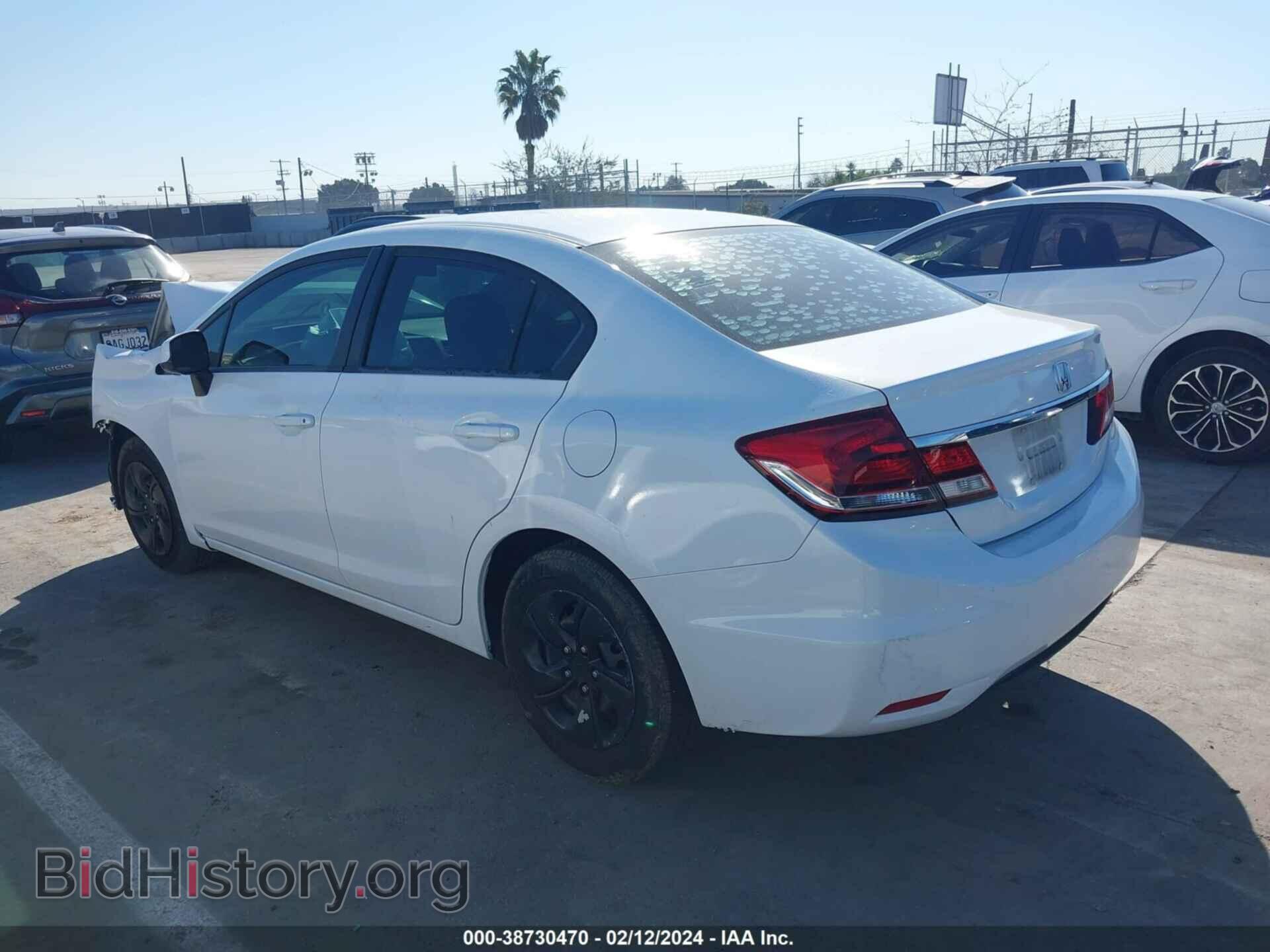 2013 HONDA CIVIC - VIN: 2HGFB2F55DH517218 - Фото 3