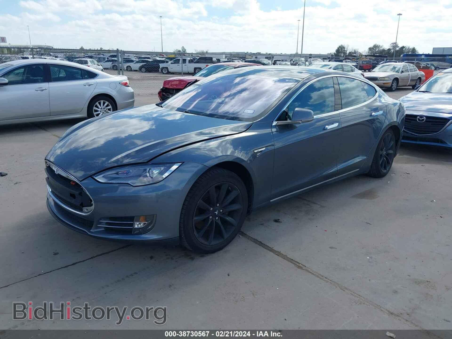 2013 TESLA MODEL S - VIN: 5YJSA1CN6DFP20008 - Photo 2