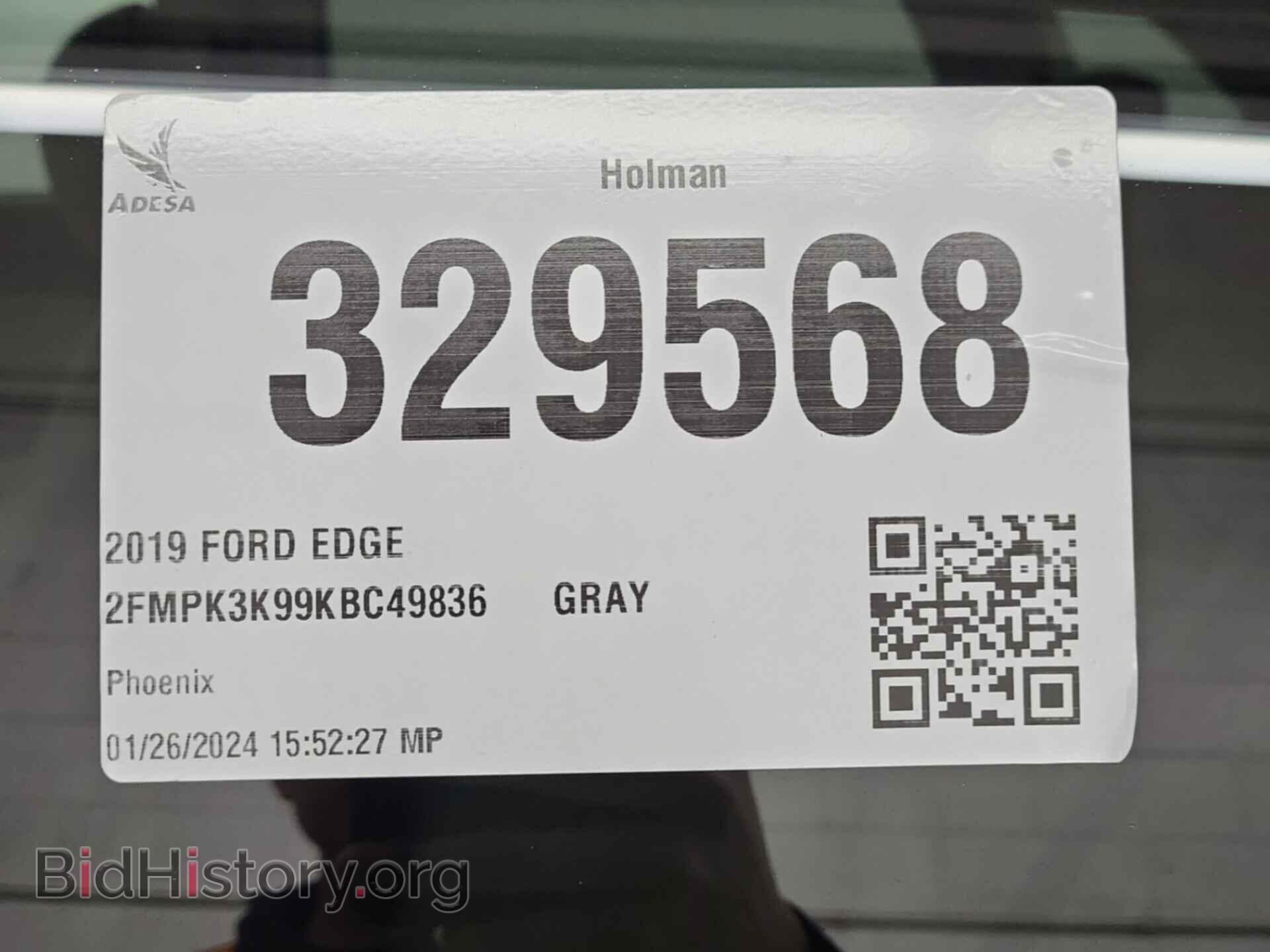 2019 FORD EDGE - VIN: 2FMPK3K99KBC49836 - Photo 8