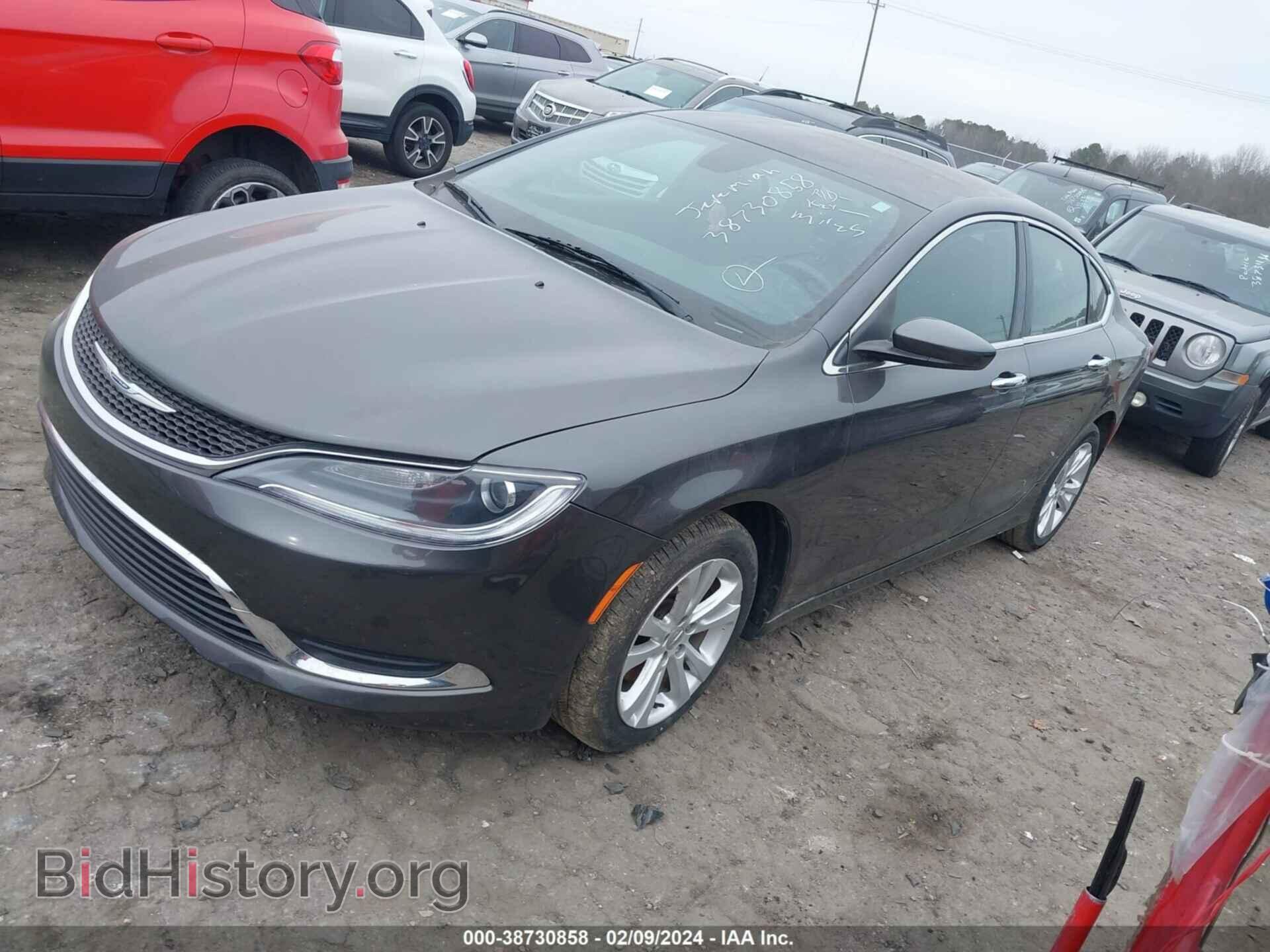 2015 CHRYSLER 200 - VIN: 1C3CCCAB6FN687832 - Фото 2