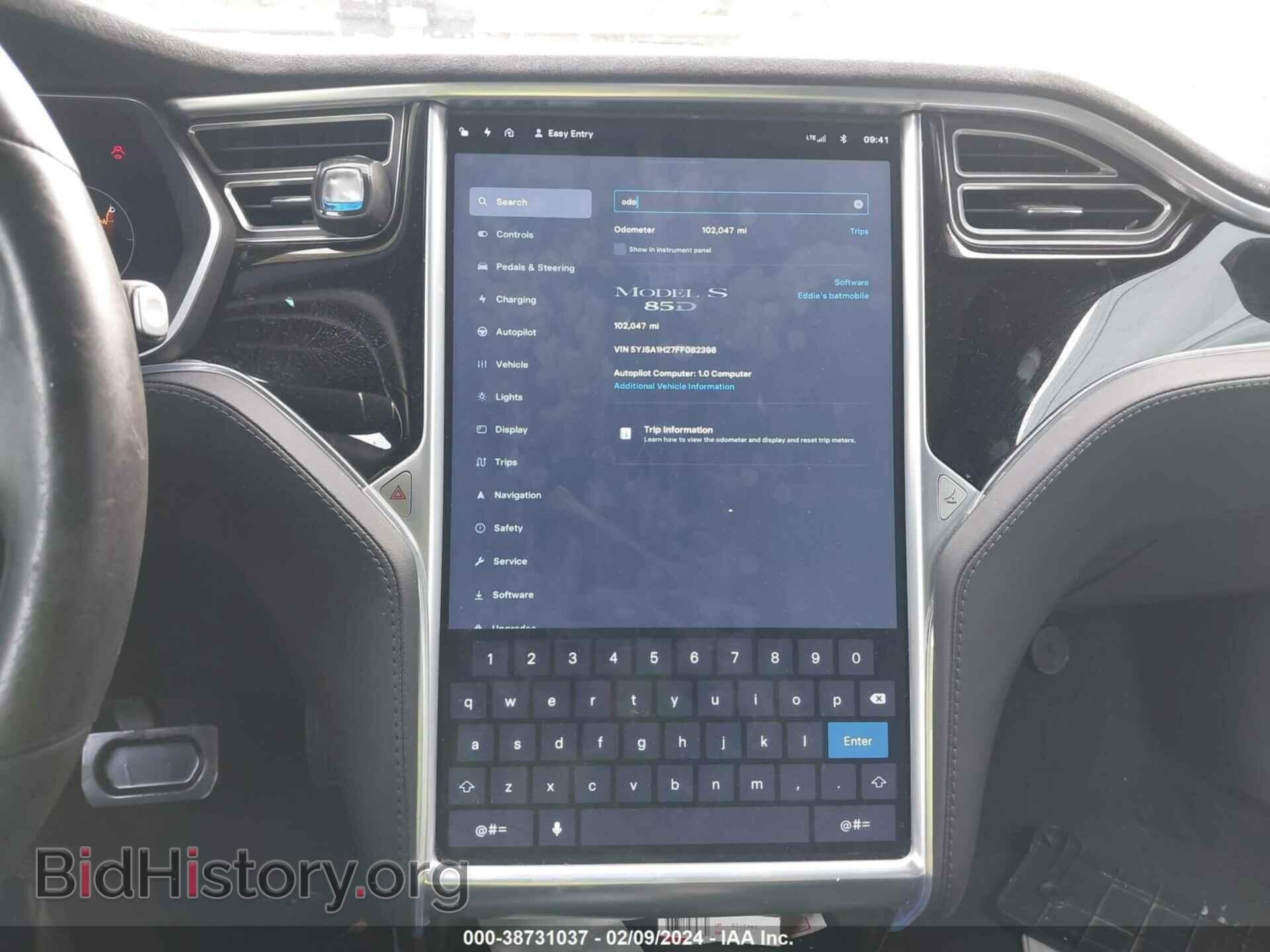 2015 TESLA MODEL S - VIN: 5YJSA1H27FF082398 - Photo 17