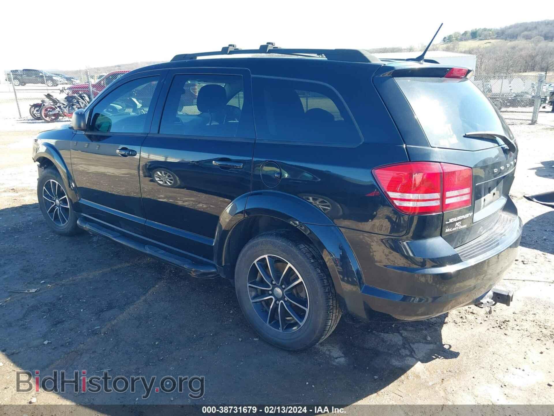 2017 DODGE JOURNEY - VIN: 3C4PDCAB8HT707138 - Фото 3