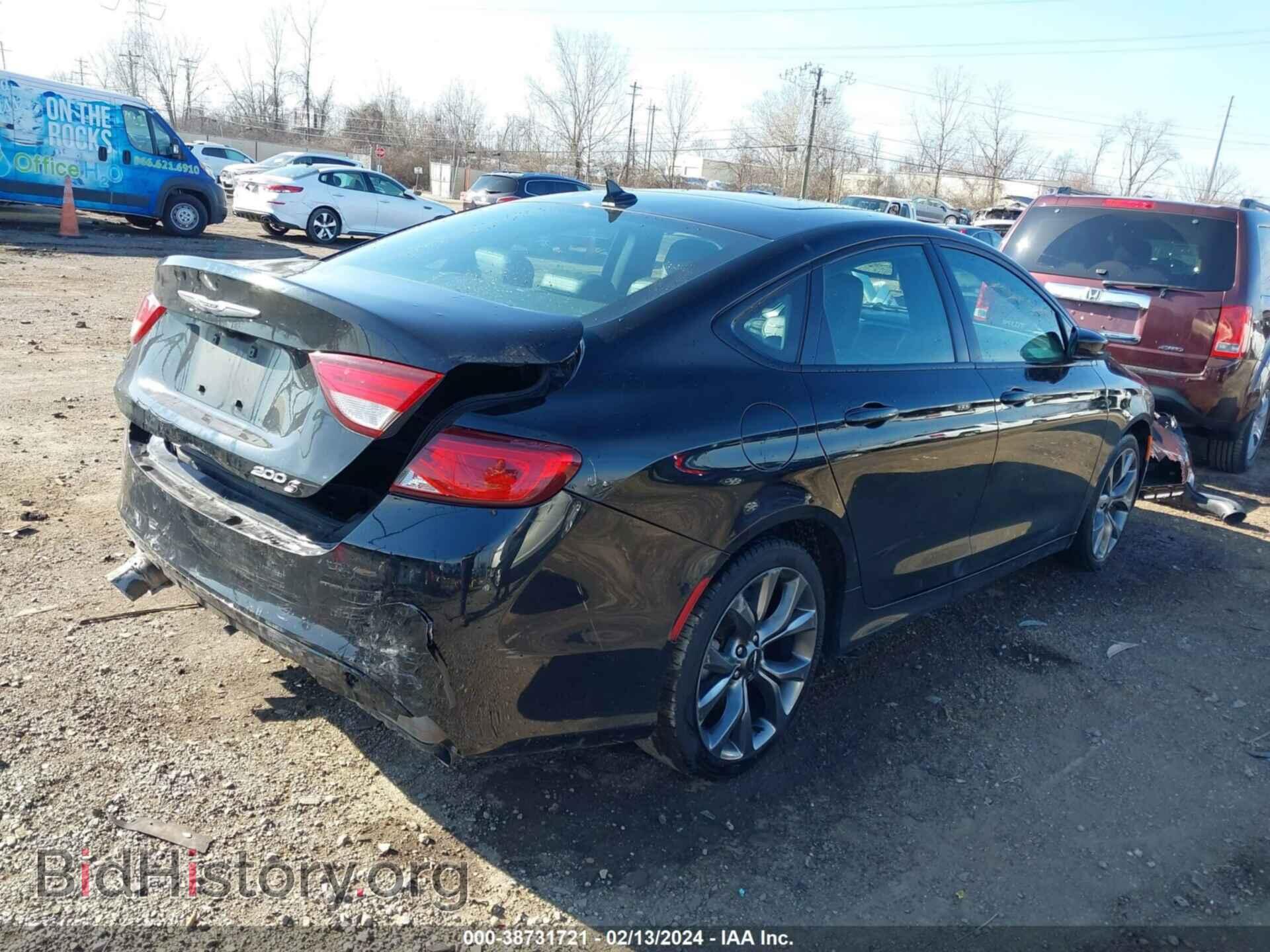 2015 CHRYSLER 200 - VIN: 1C3CCCBG9FN689603 - Фото 4