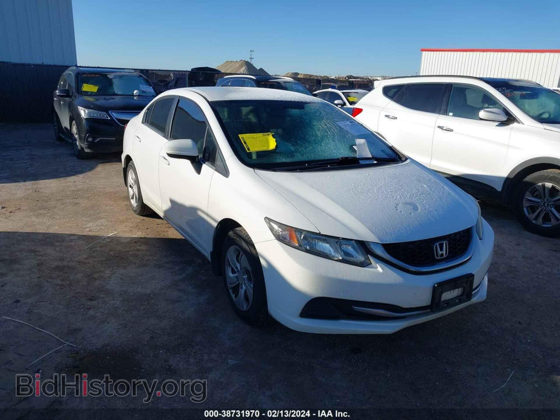 Фотография 19XFB2F57EE053408 - HONDA CIVIC 2014