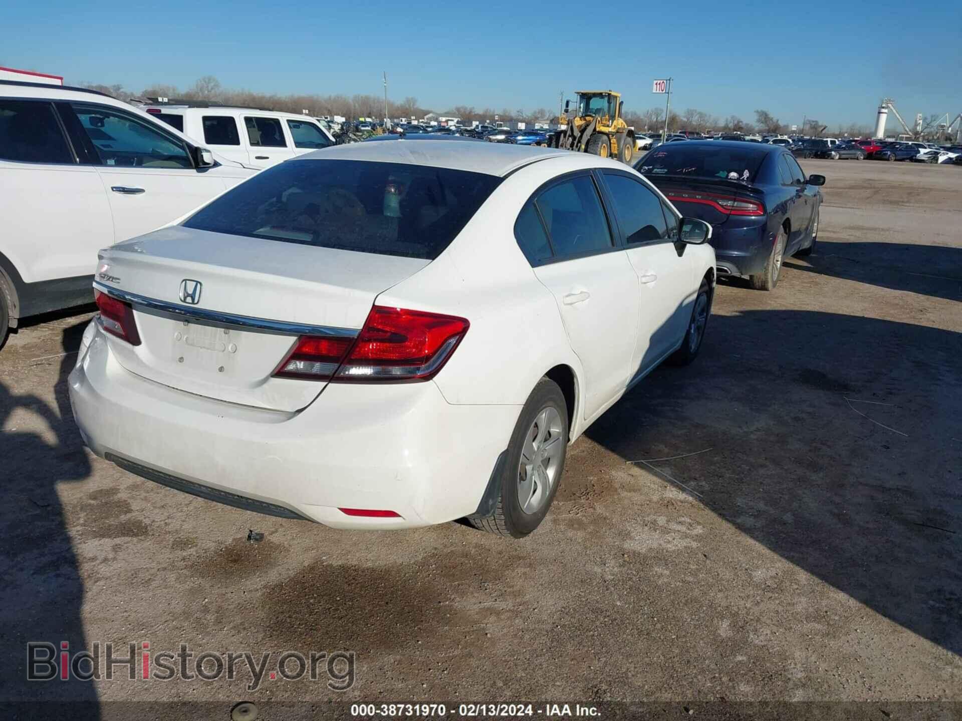 2014 HONDA CIVIC - VIN: 19XFB2F57EE053408 - Фото 4