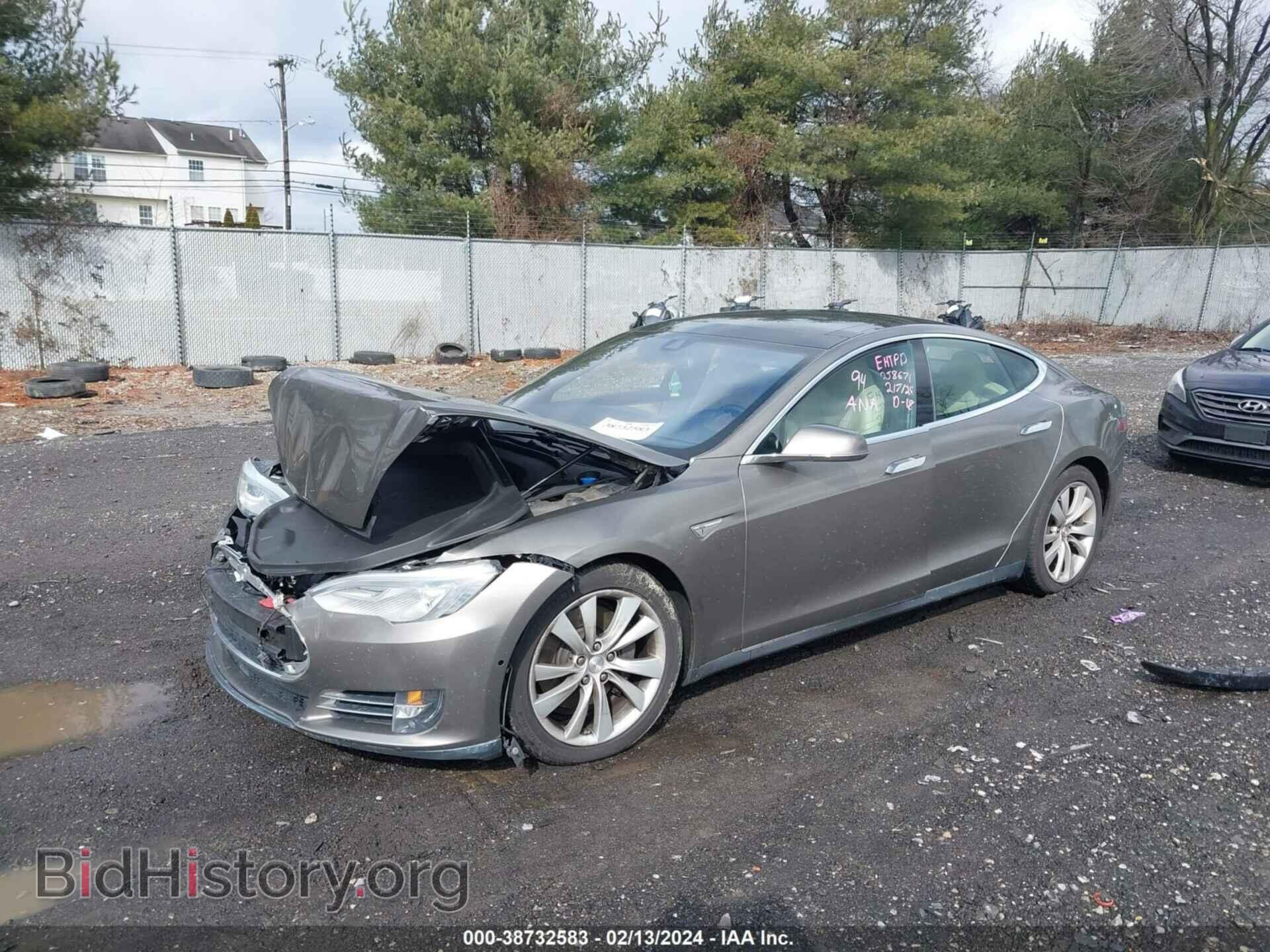 2015 TESLA MODEL S - VIN: 5YJSA4H23FF085929 - Фото 2