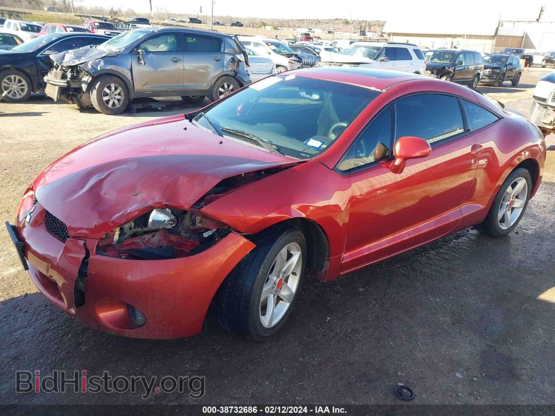 2008 MITSUBISHI ECLIPSE - VIN: 4A3AK24F38E007593 - Photo 2