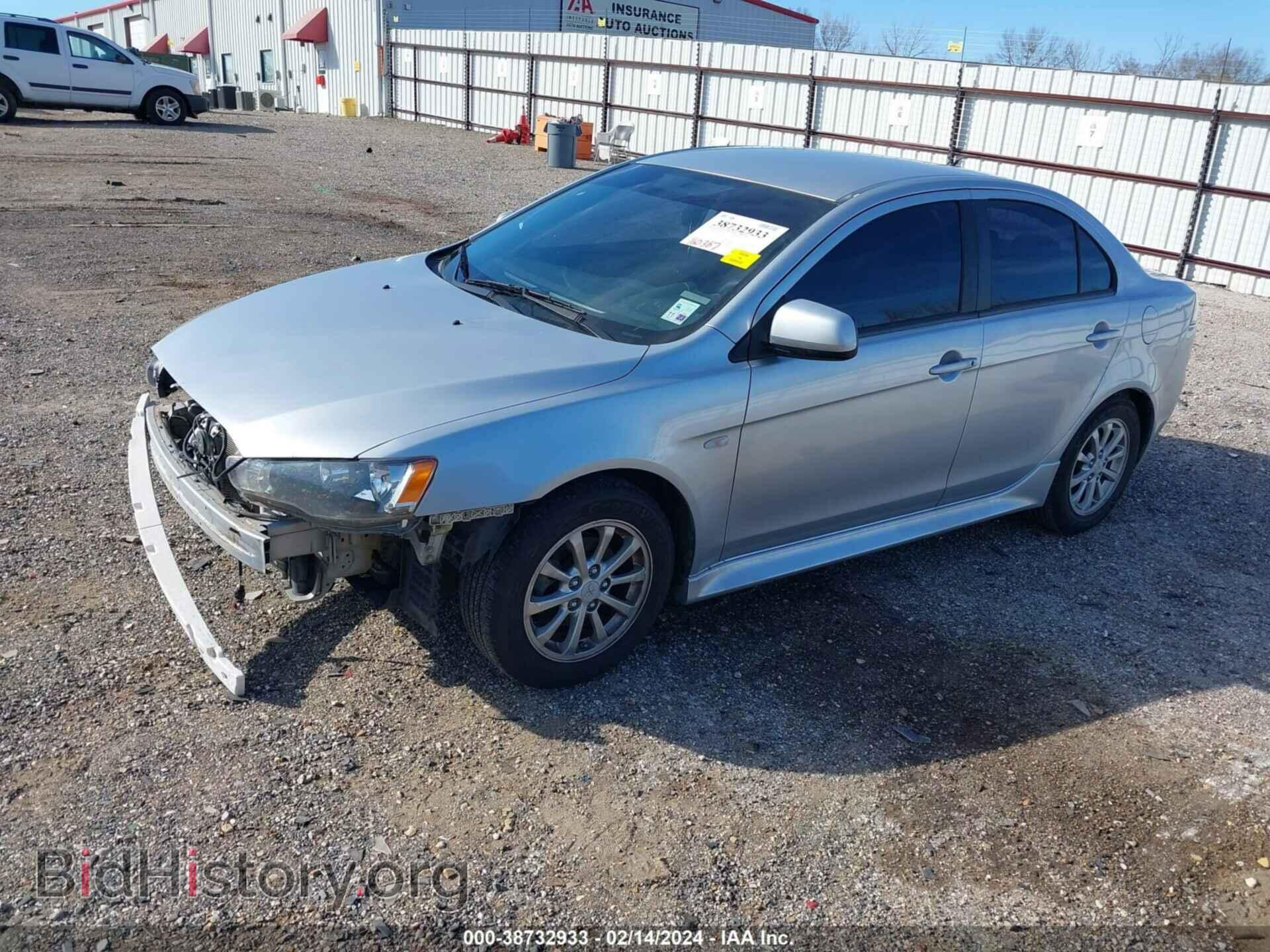 2014 MITSUBISHI LANCER - VIN: JA32U2FU3EU018199 - Фото 2