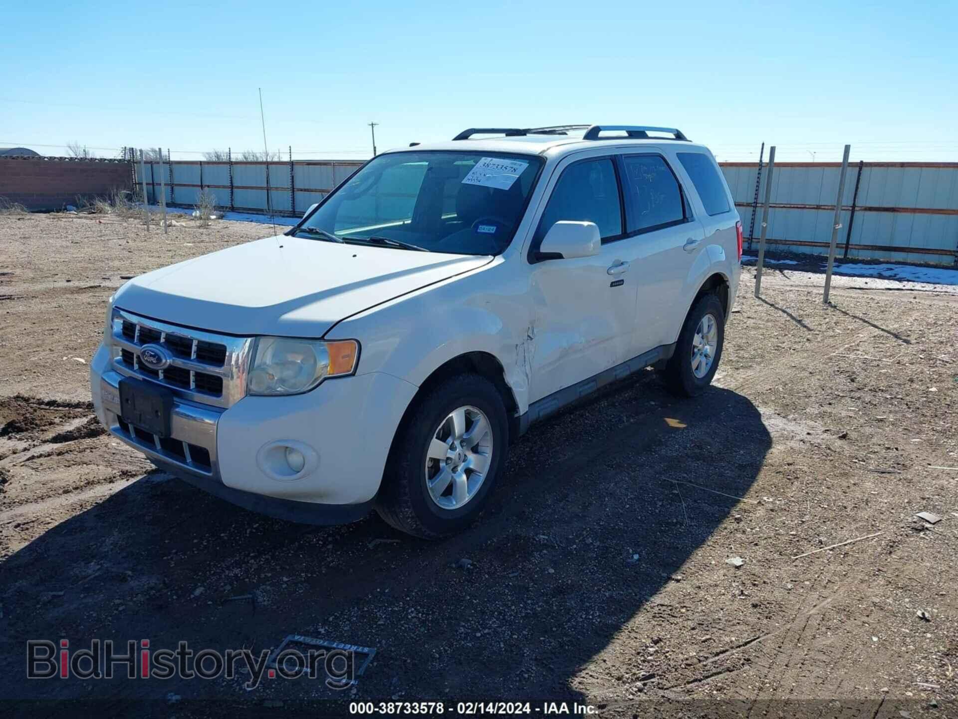 2010 FORD ESCAPE - VIN: 1FMCU0EG7AKC72909 - Фото 2