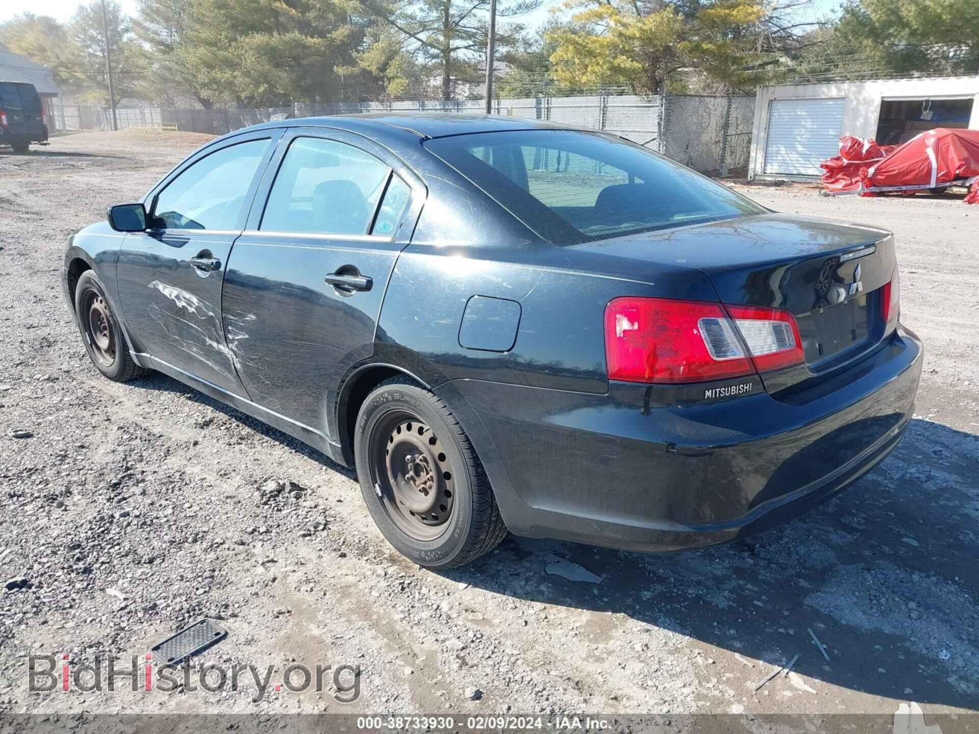 2012 MITSUBISHI GALANT - VIN: 4A32B3FF7CE009654 - Фото 3